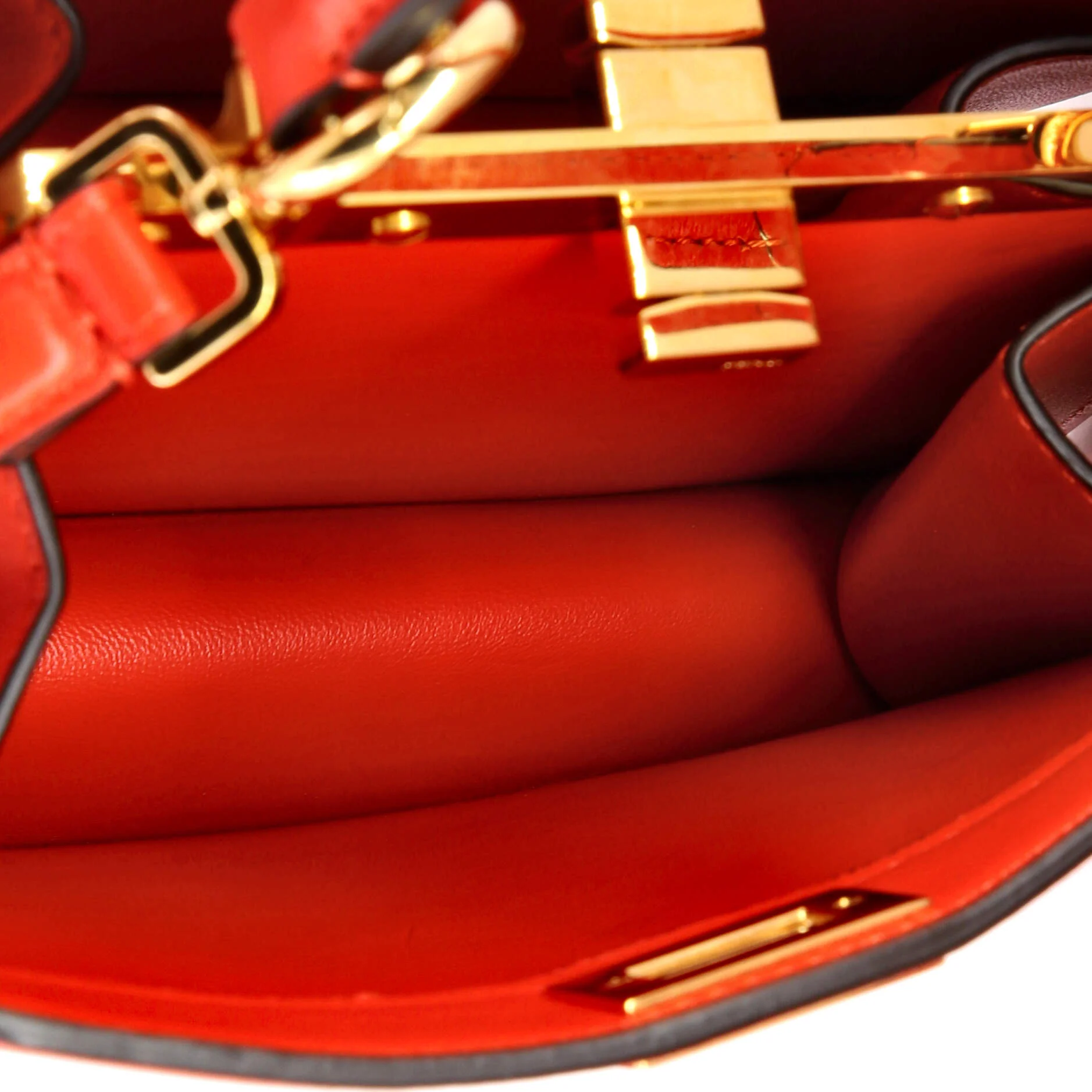 Peekaboo ISeeU Bag Leather Petite - Image 5