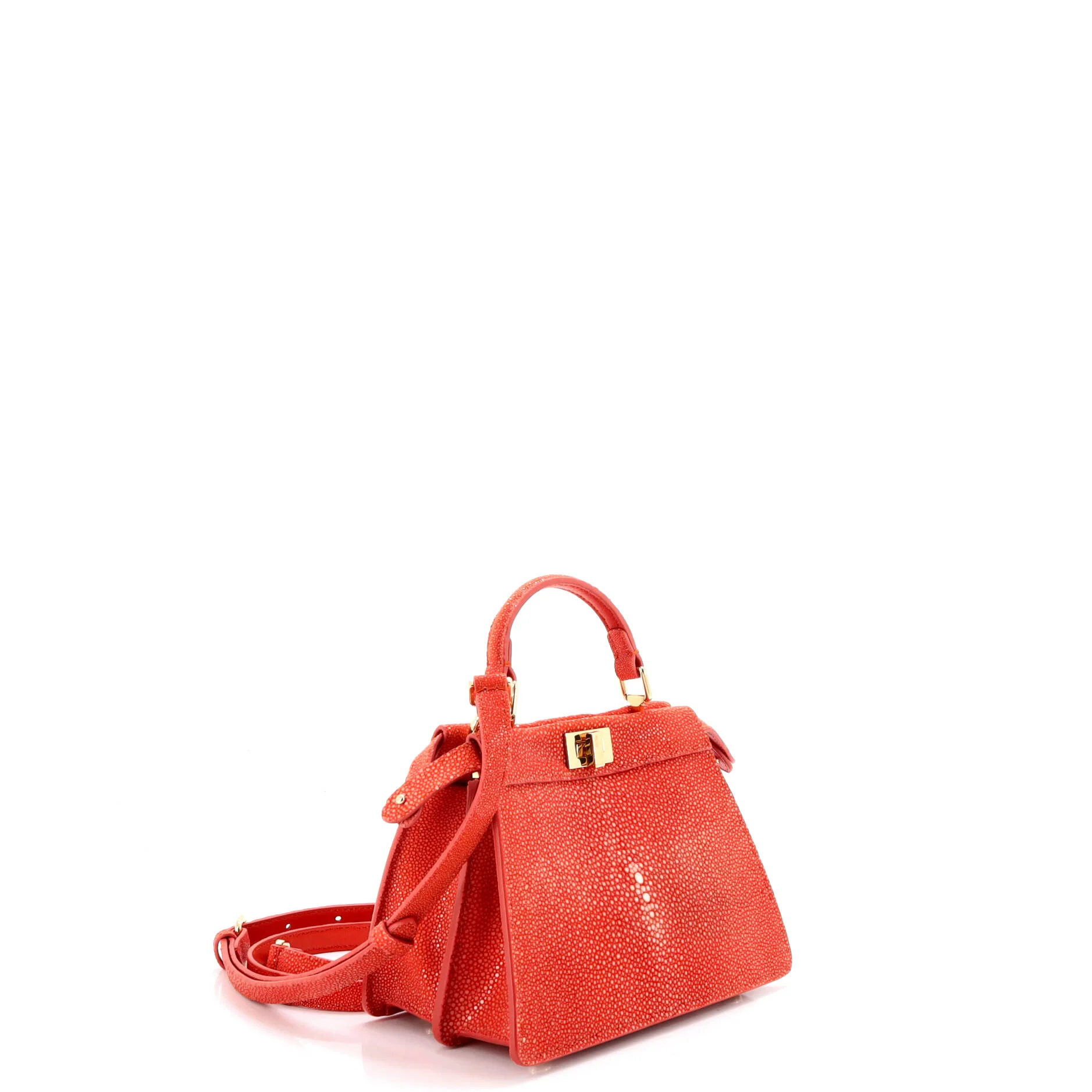 Peekaboo ISeeU Bag Stingray and Leather Petite - Image 2