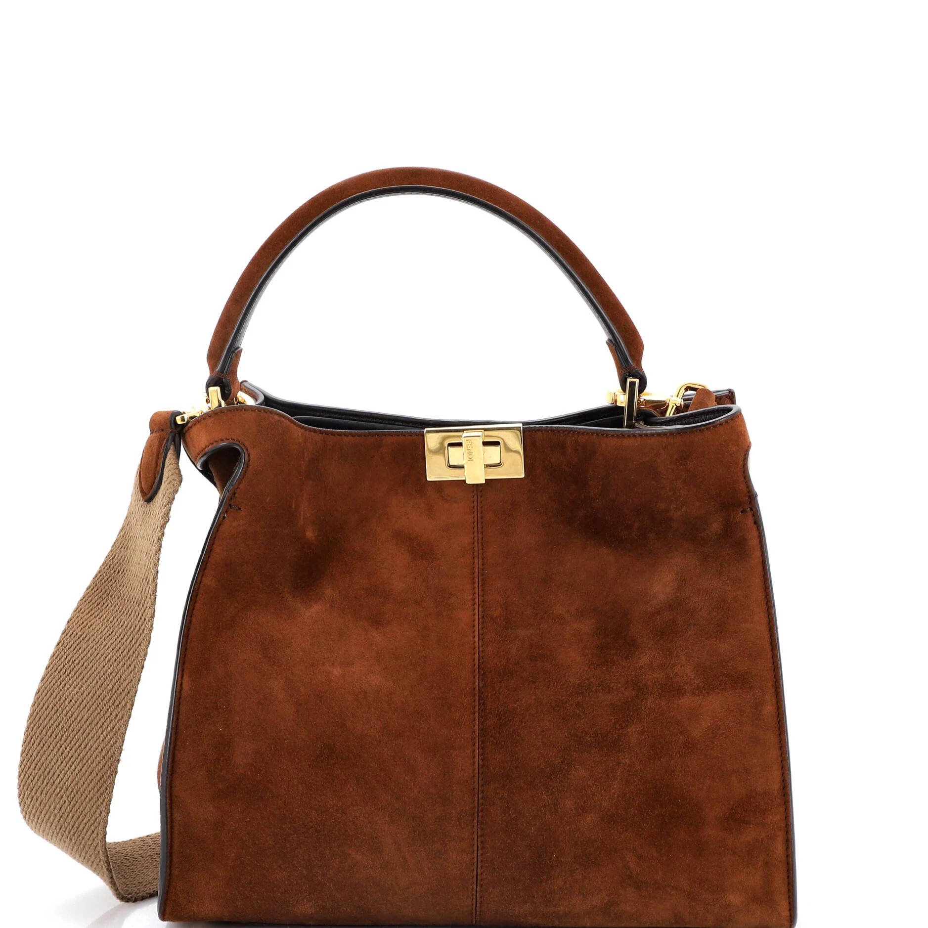 Peekaboo X-Lite Bag Suede Medium