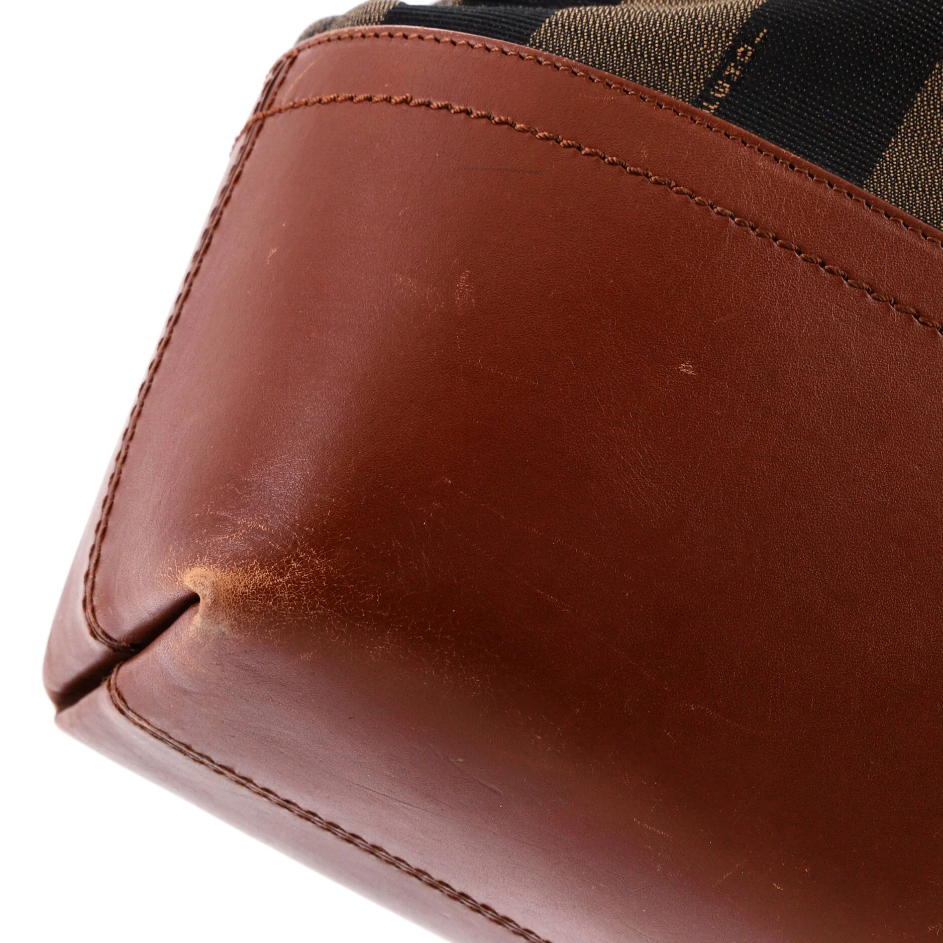 Pequin Roll Tote Canvas and Leather - Image 7