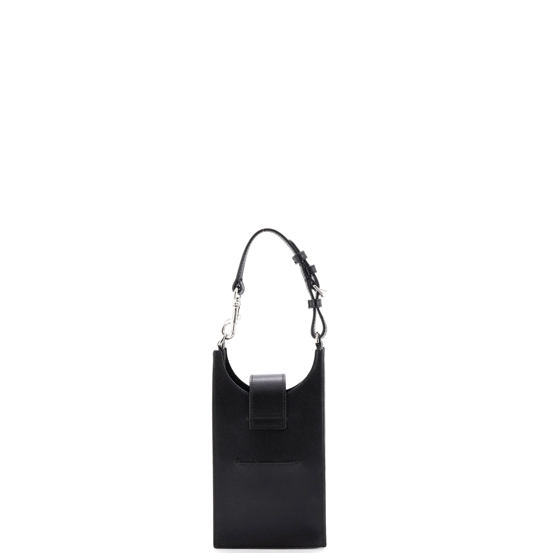 Phone Holder Bag Zucca Canvas and Leather - Image 3