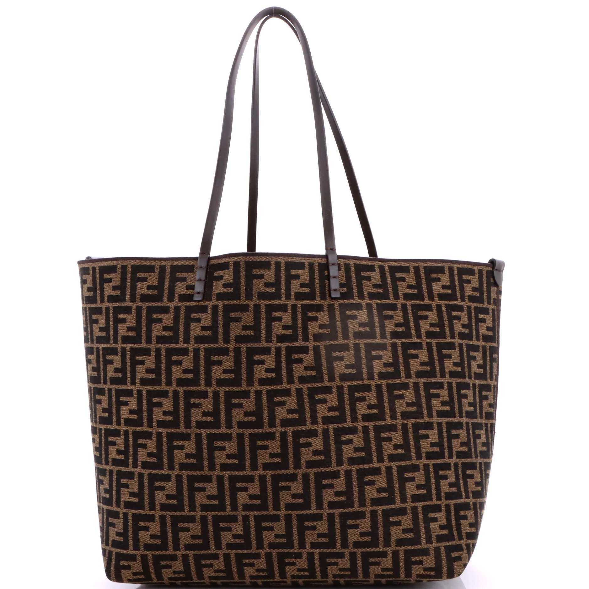 Reversible Roll Tote Pequin and Zucca Canvas Medium