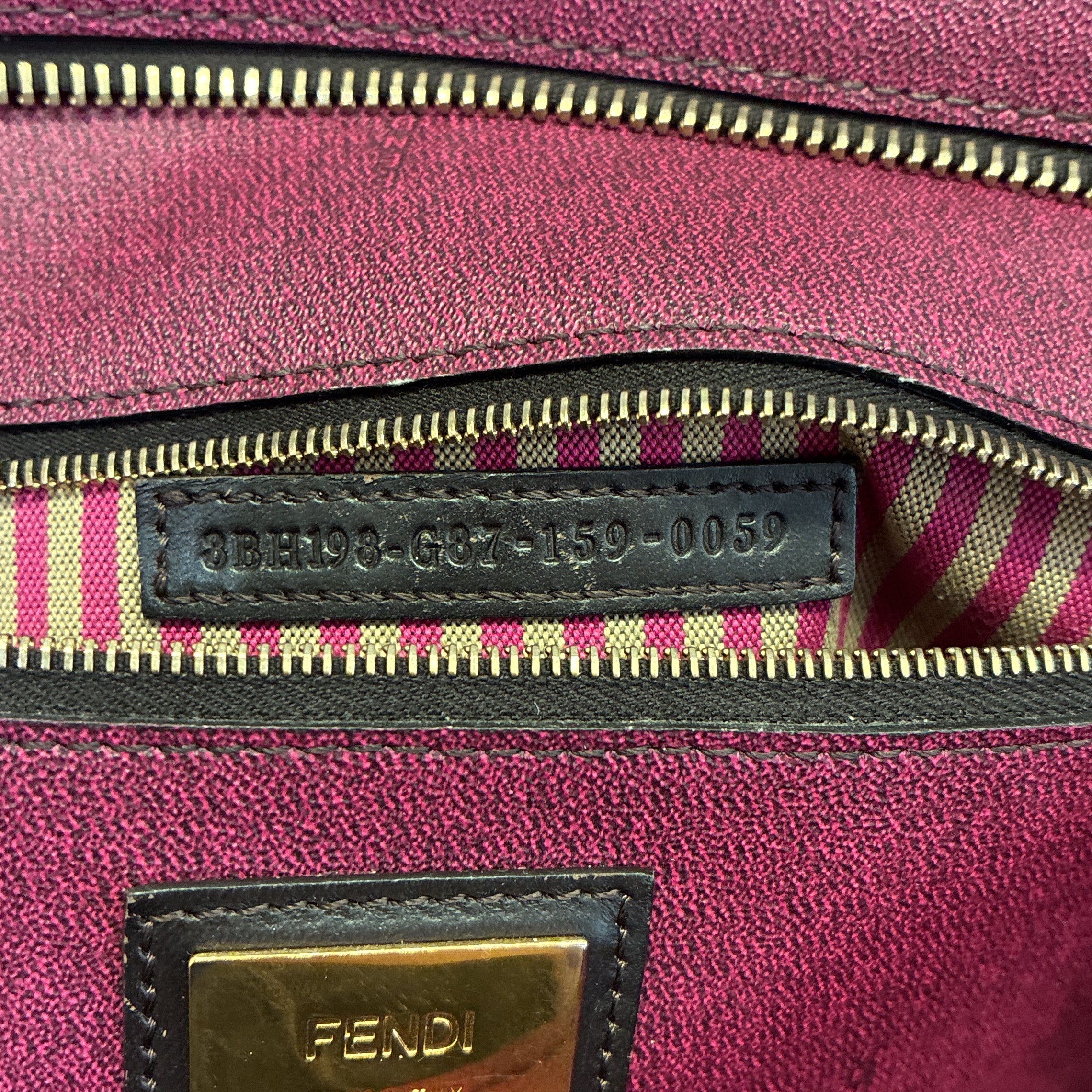 Roll Tote Zucca Coated Canvas Medium - Image 8