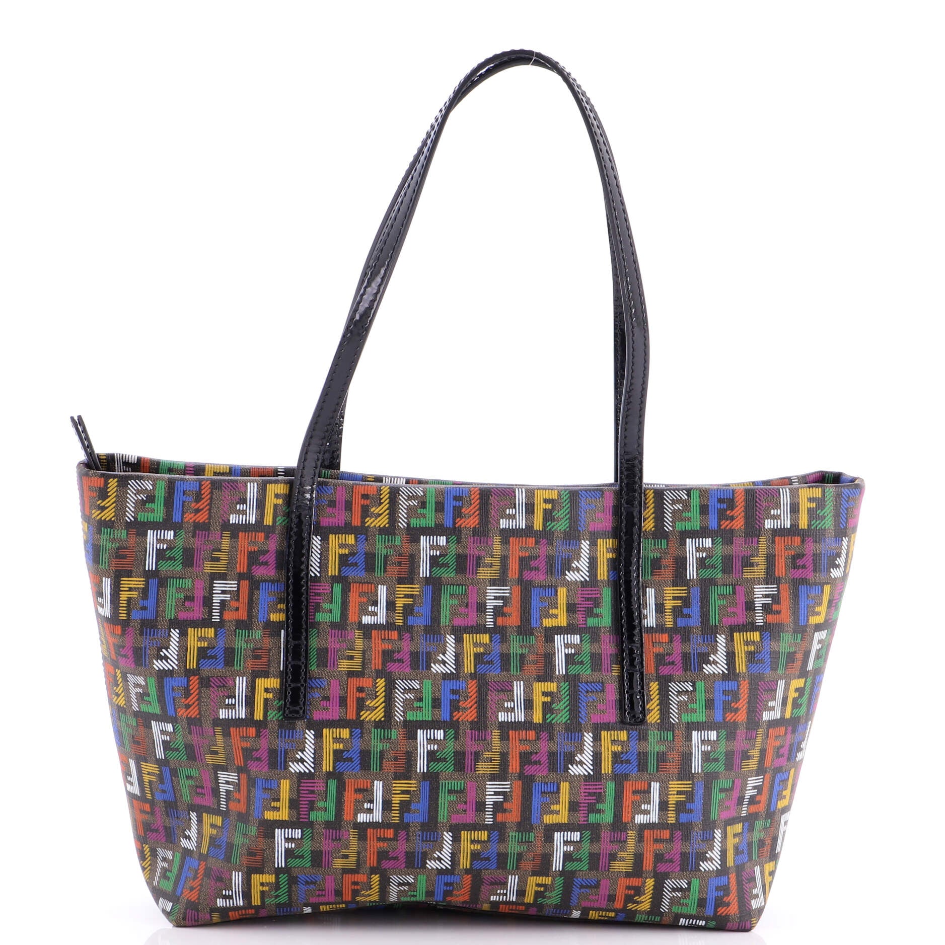 Roll Tote Zucchino Coated Canvas Small
