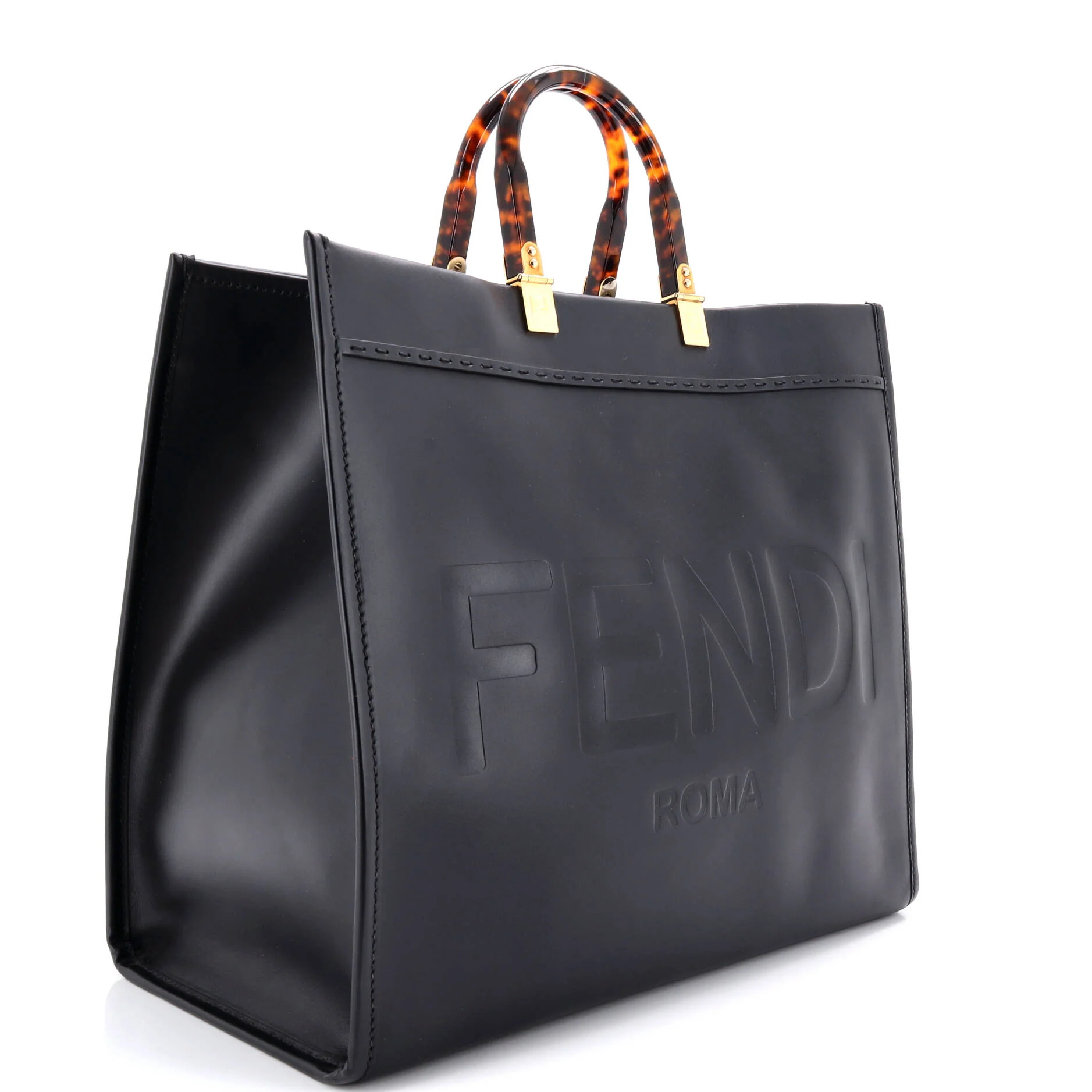Sunshine Shopper Tote Leather Large - Image 2