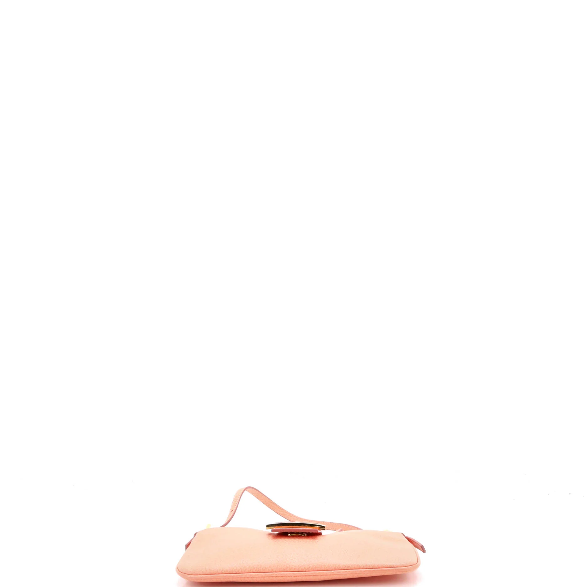 Vintage FF Zip Shoulder Bag Leather - Image 4
