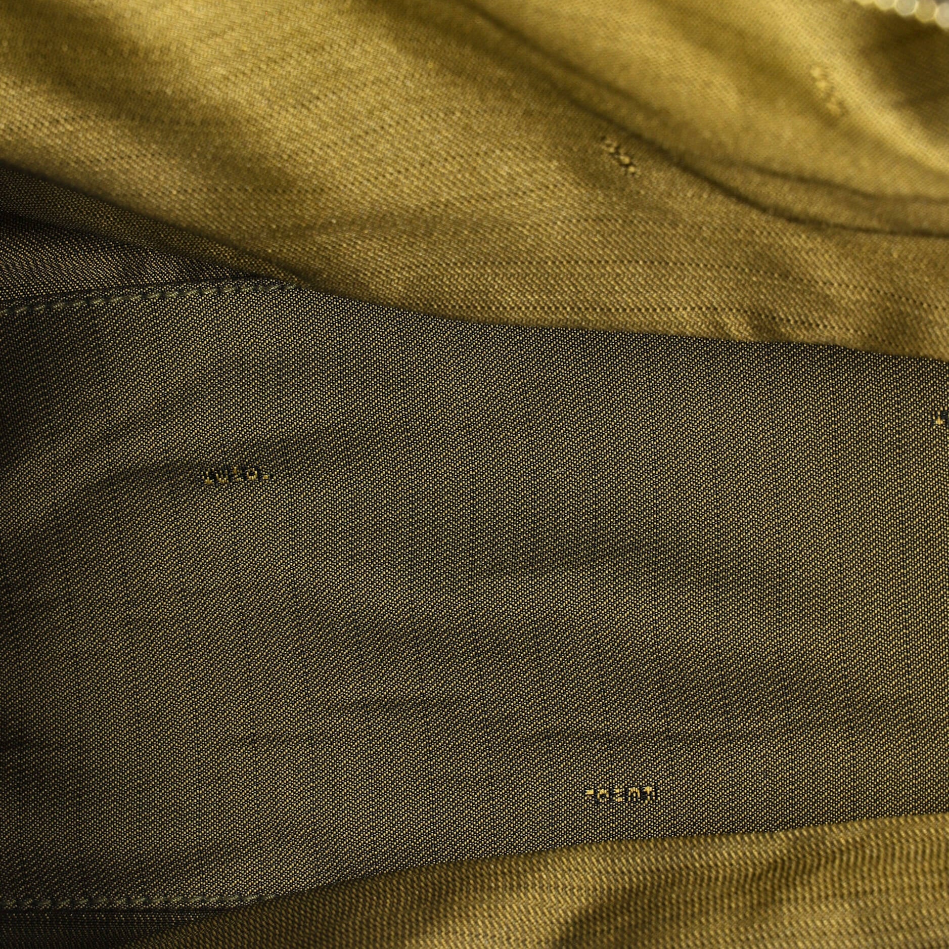 Vintage Zip Travel Tote Zucca Canvas Large - Image 5