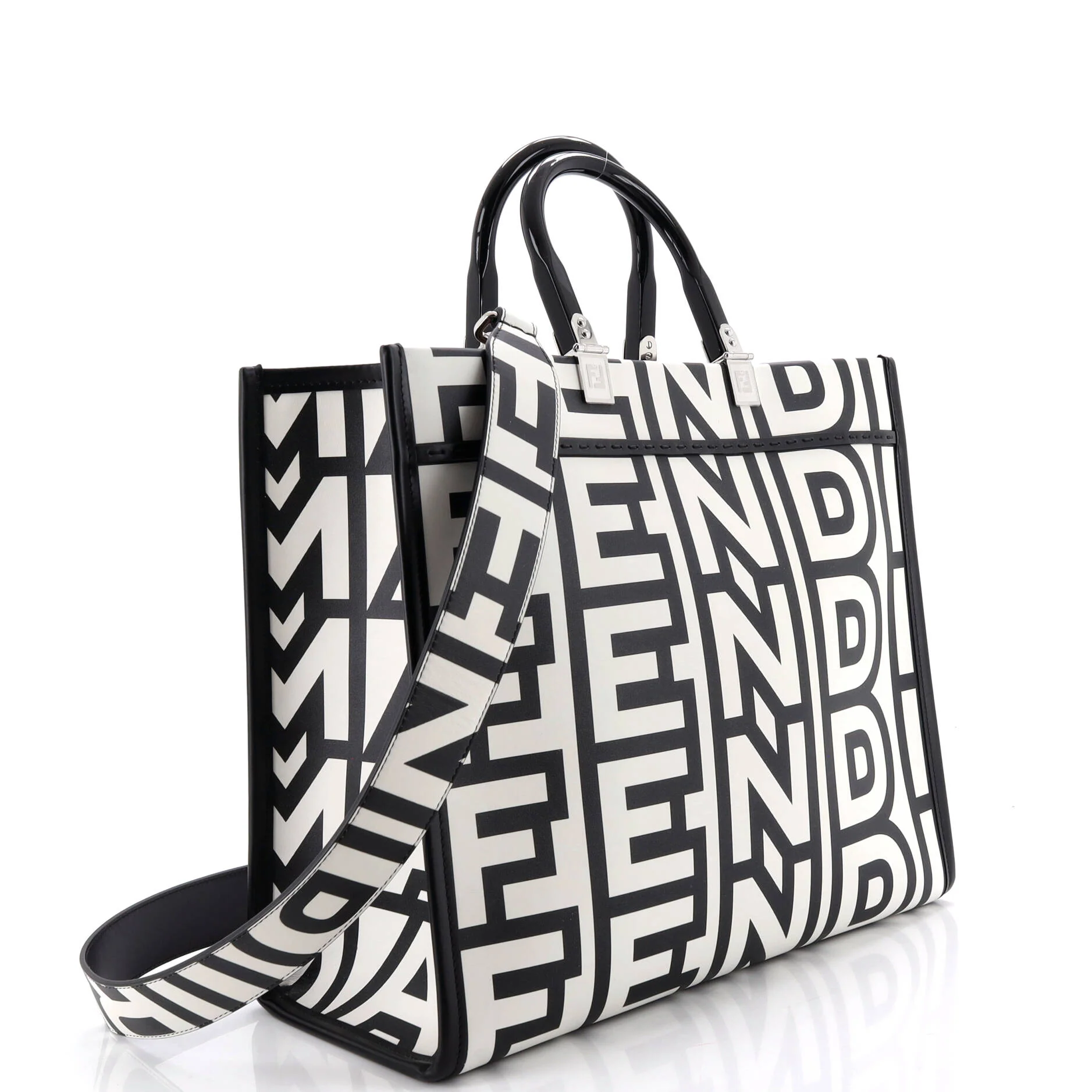 x Marc Jacobs Sunshine Shopper Tote Printed Leather Medium - Image 2