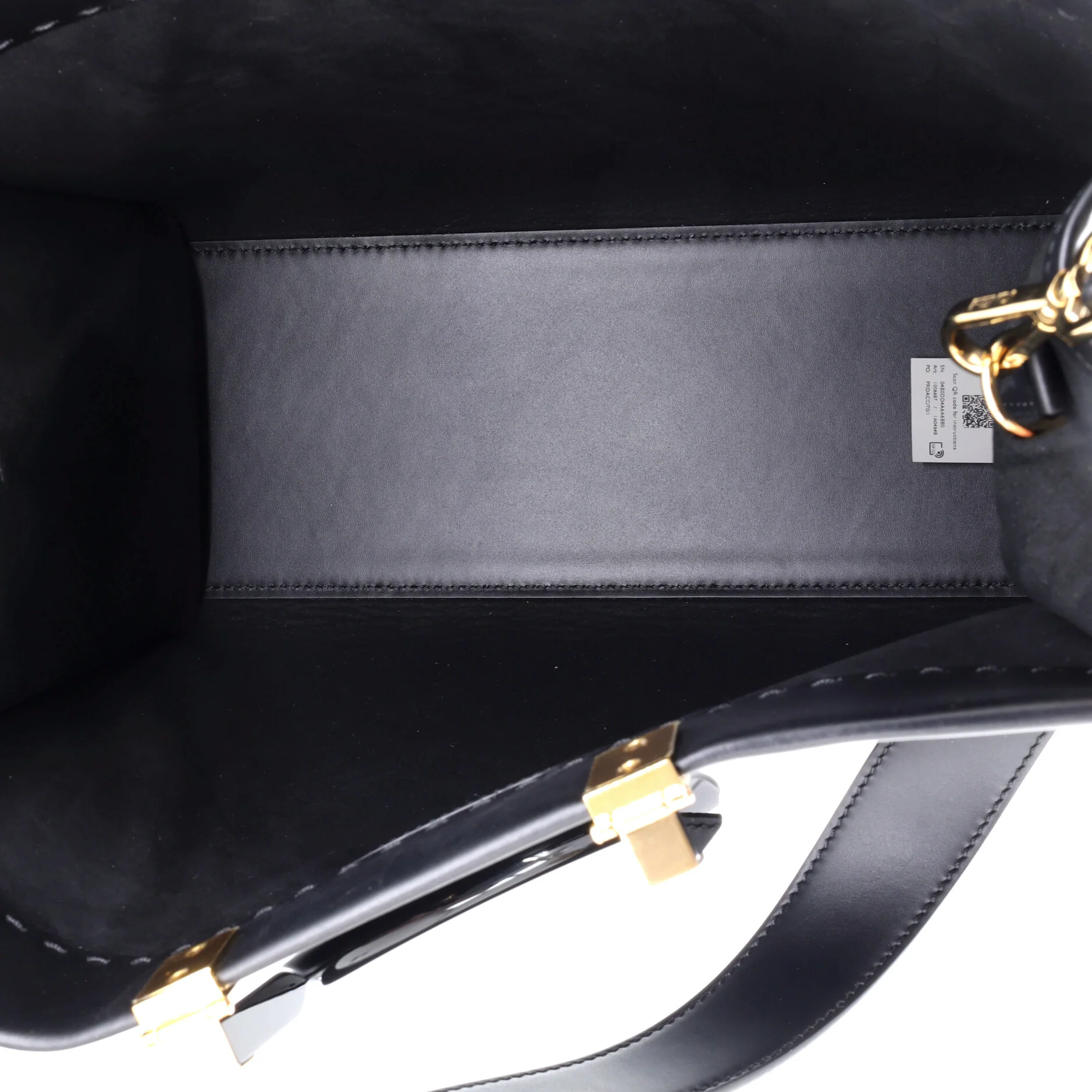 x Versace Fendace Convertible Sunshine Shopper Tote Printed Leather Medium - Image 5