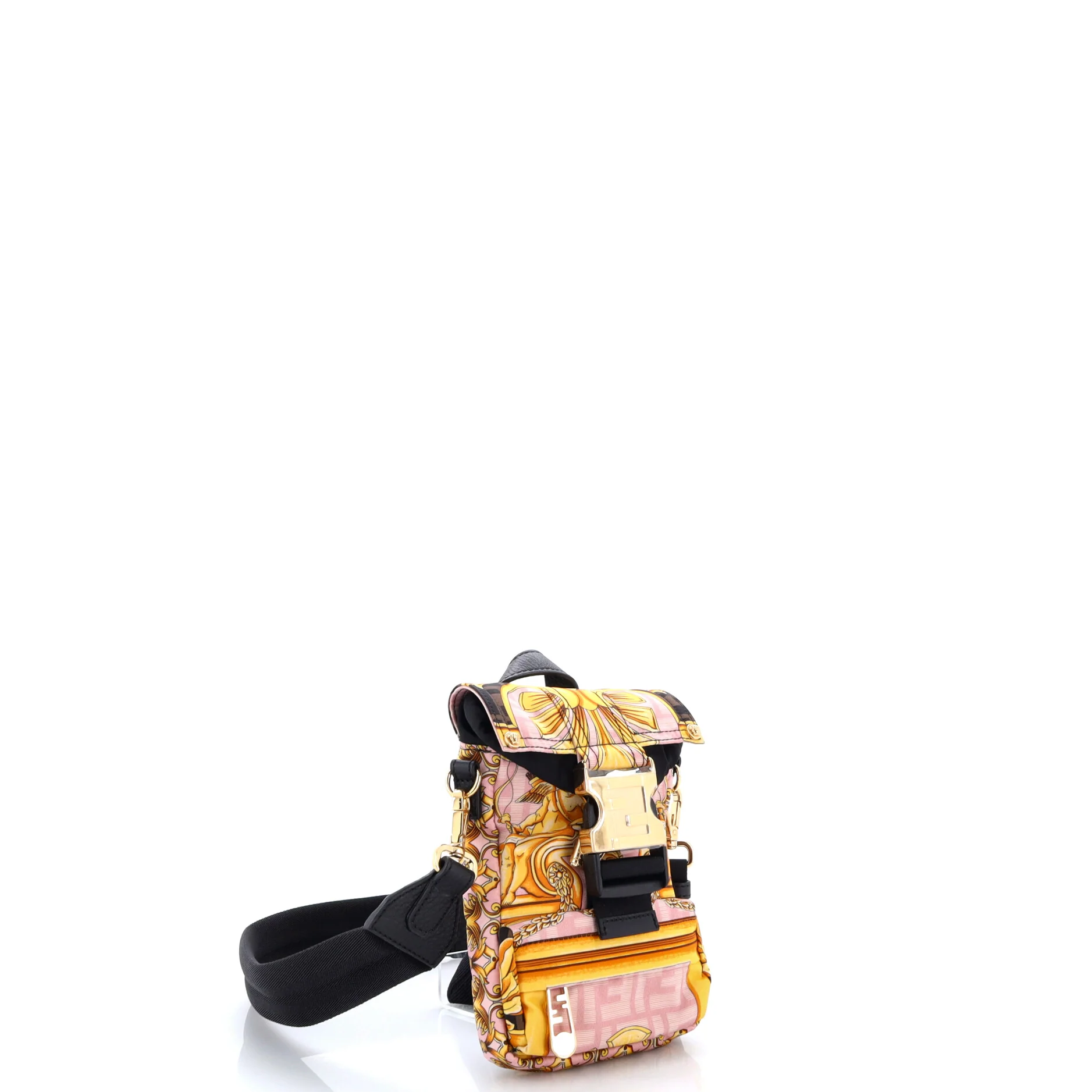 x Versace Fendace Fendiness Backpack Printed Zucca Nylon Mini - Image 2