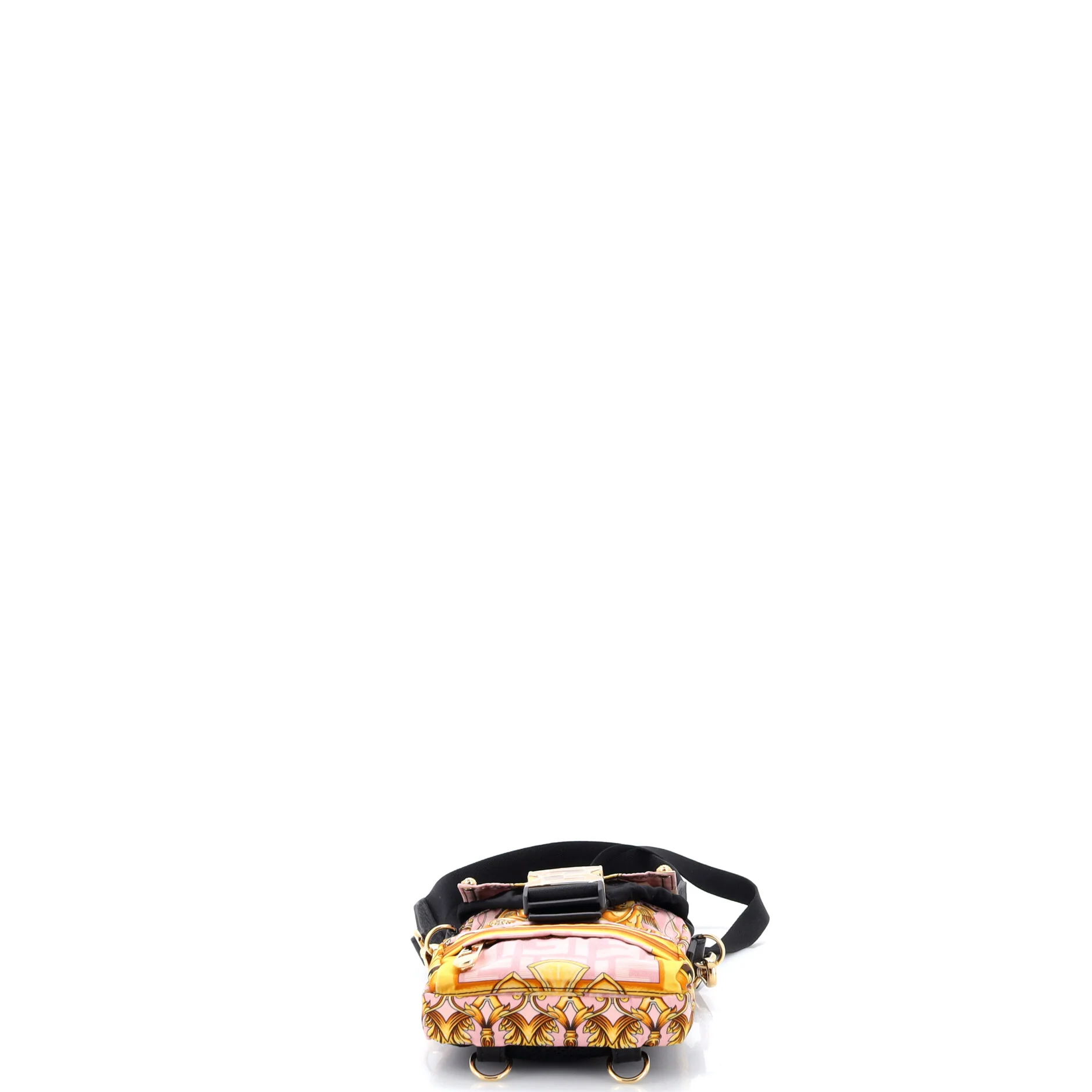 x Versace Fendace Fendiness Backpack Printed Zucca Nylon Mini - Image 4