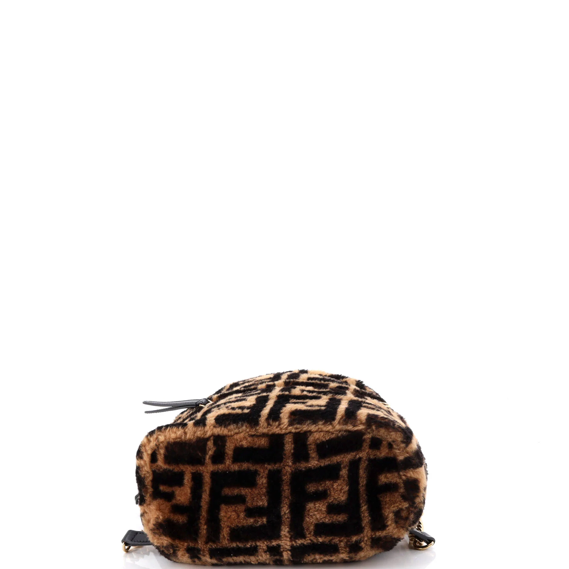 Zip Backpack Zucca Shearling Mini - Image 4