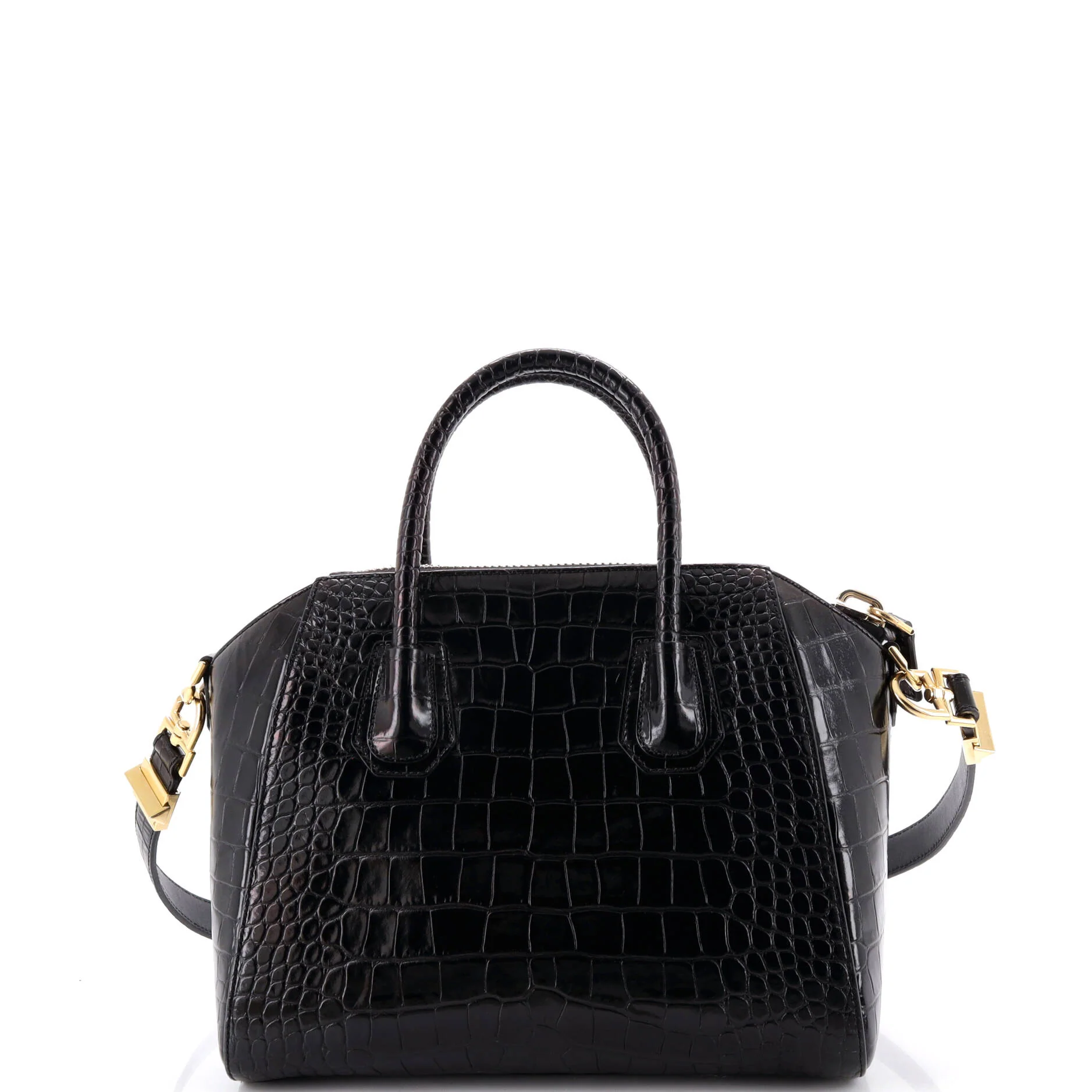 Antigona Bag Crocodile Embossed Leather Medium - Image 3