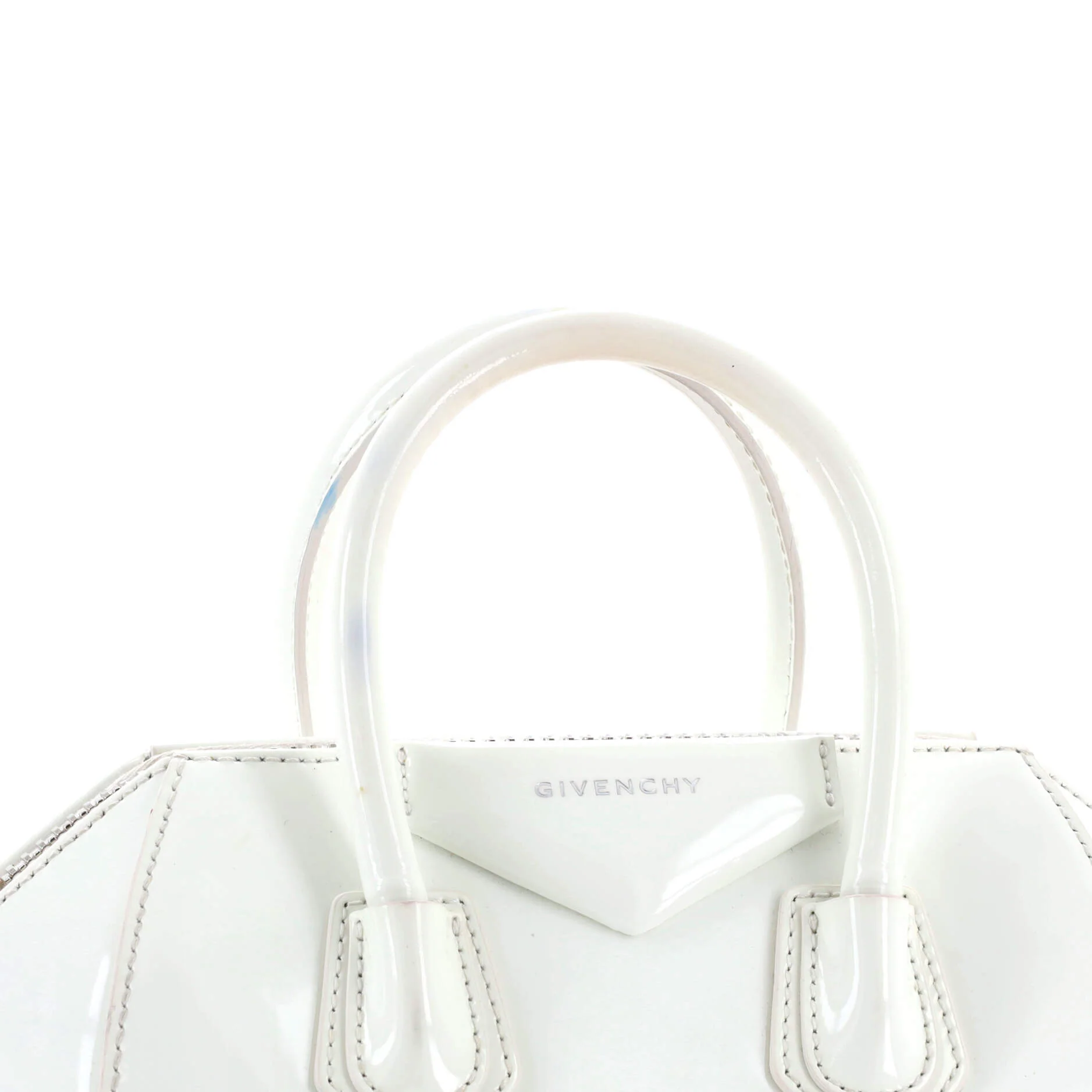 Antigona Bag Glazed Leather Mini - Image 6