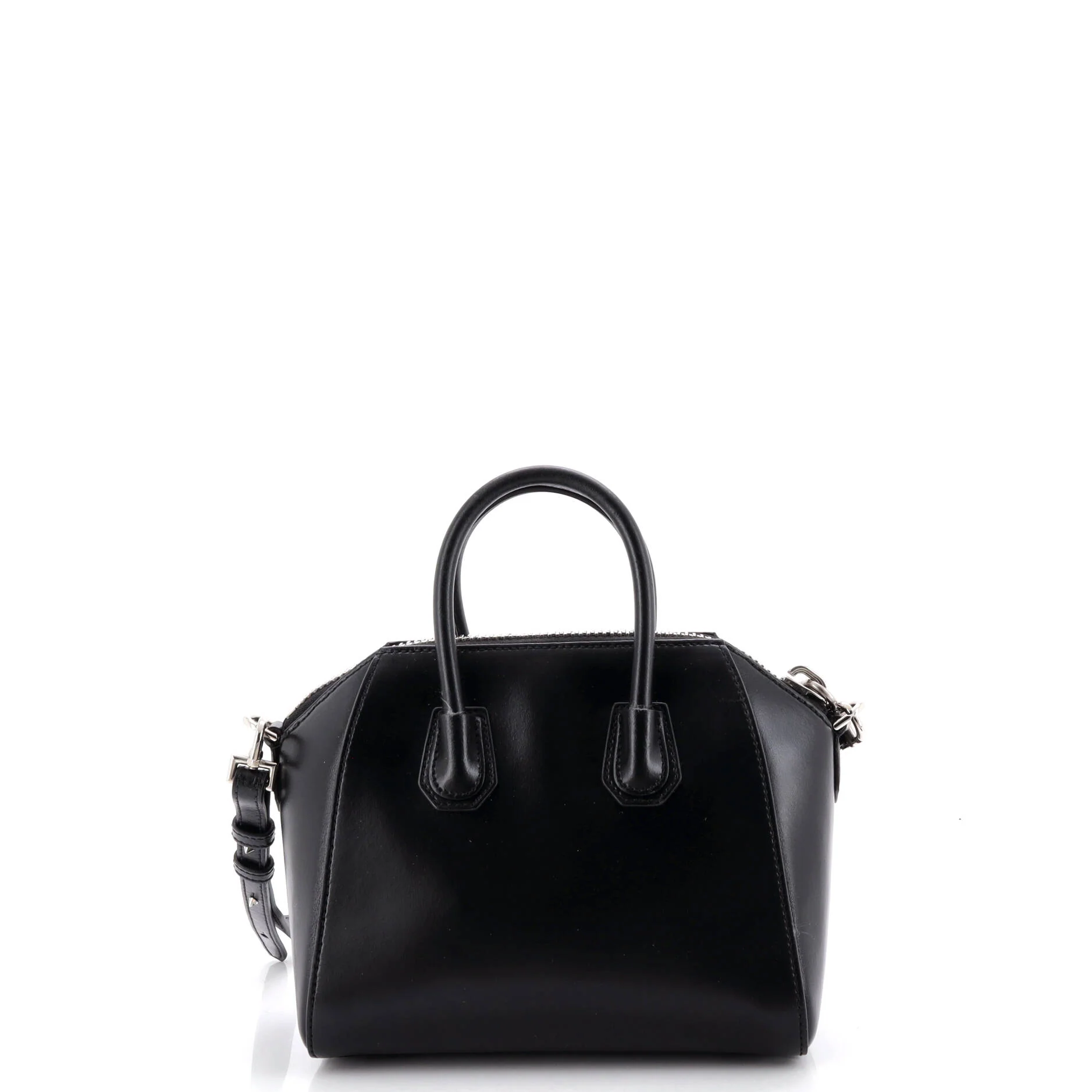 Antigona Bag Glazed Leather Mini - Image 3