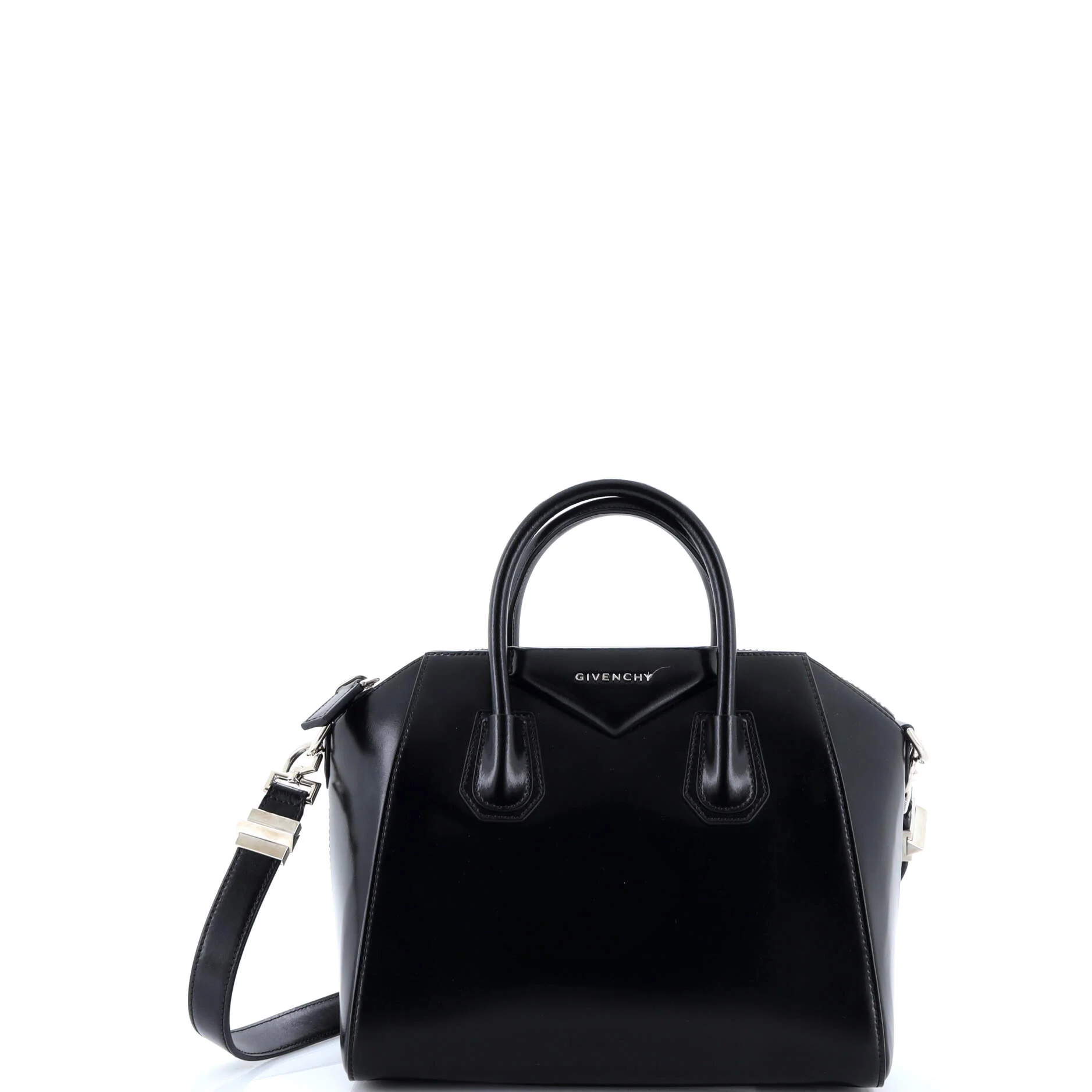 Antigona Bag Glazed Leather Small