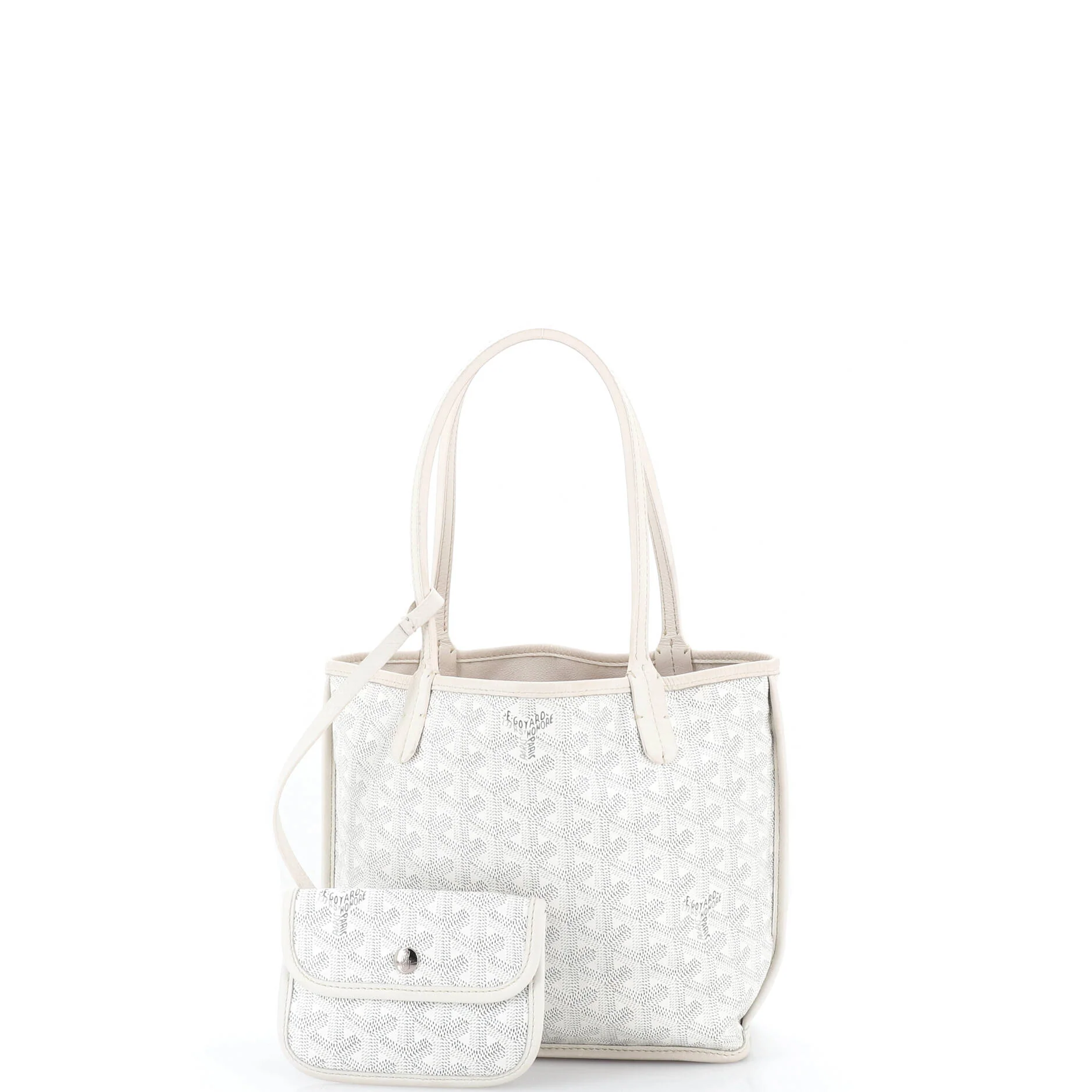Anjou Reversible Tote Coated Canvas Mini - Image 2