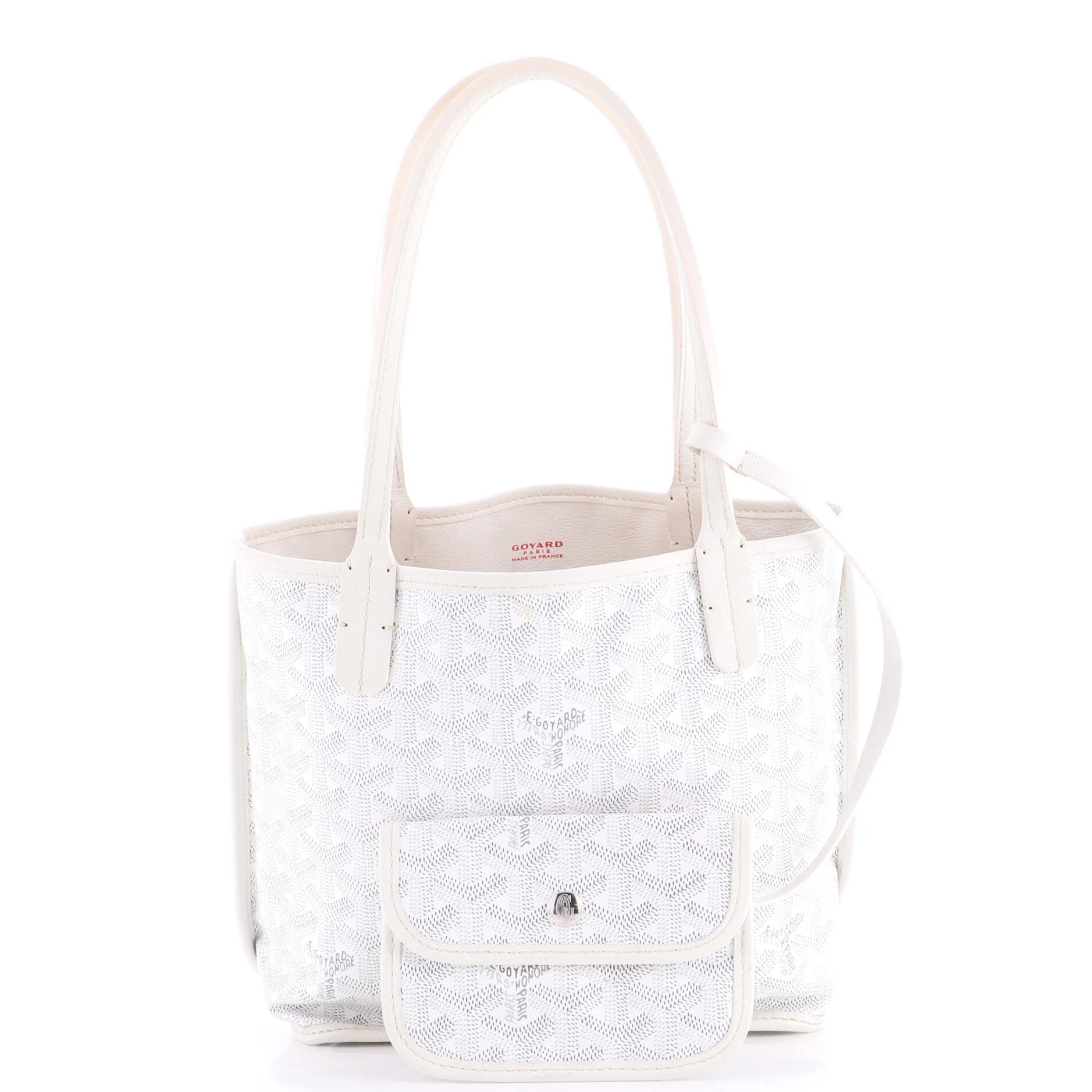 Anjou Reversible Tote Coated Canvas Mini - Image 2