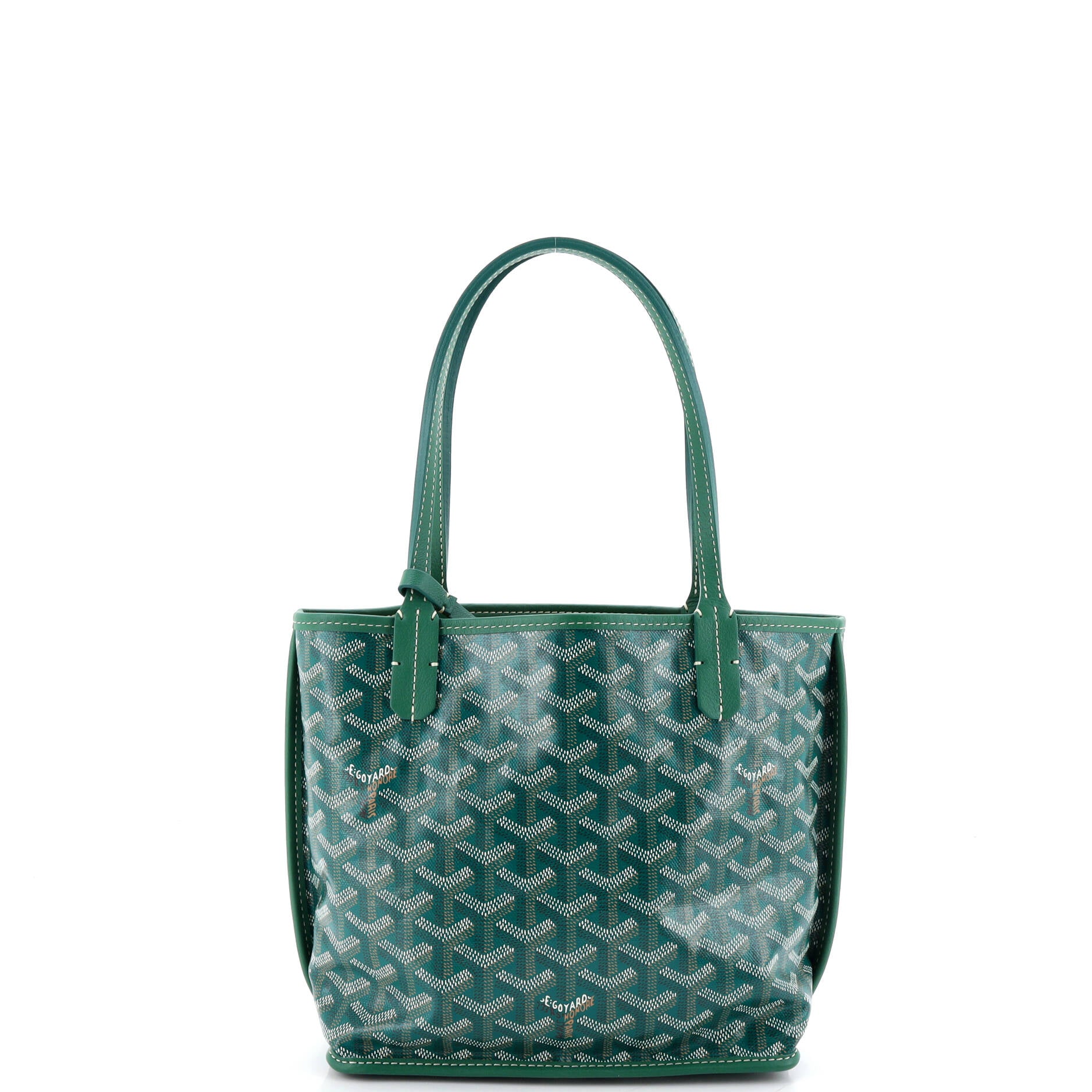 Anjou Reversible Tote Coated Canvas Mini - Image 4