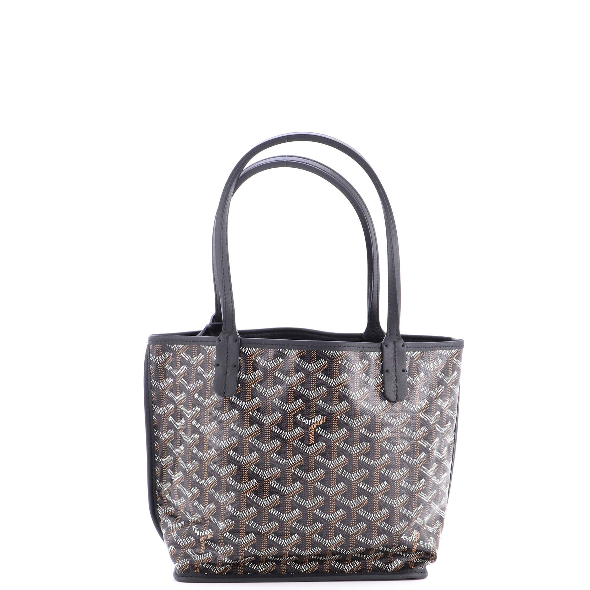 Anjou Reversible Tote Coated Canvas Mini - Image 4