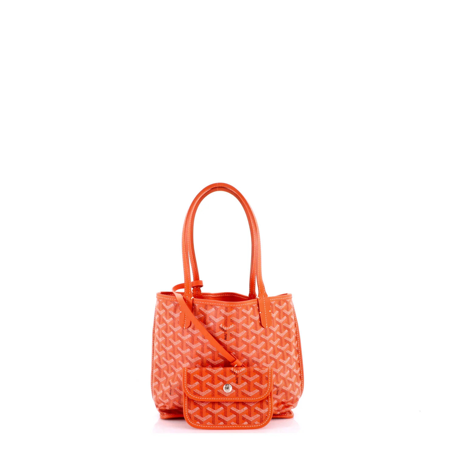 Anjou Reversible Tote Coated Canvas Mini - Image 2