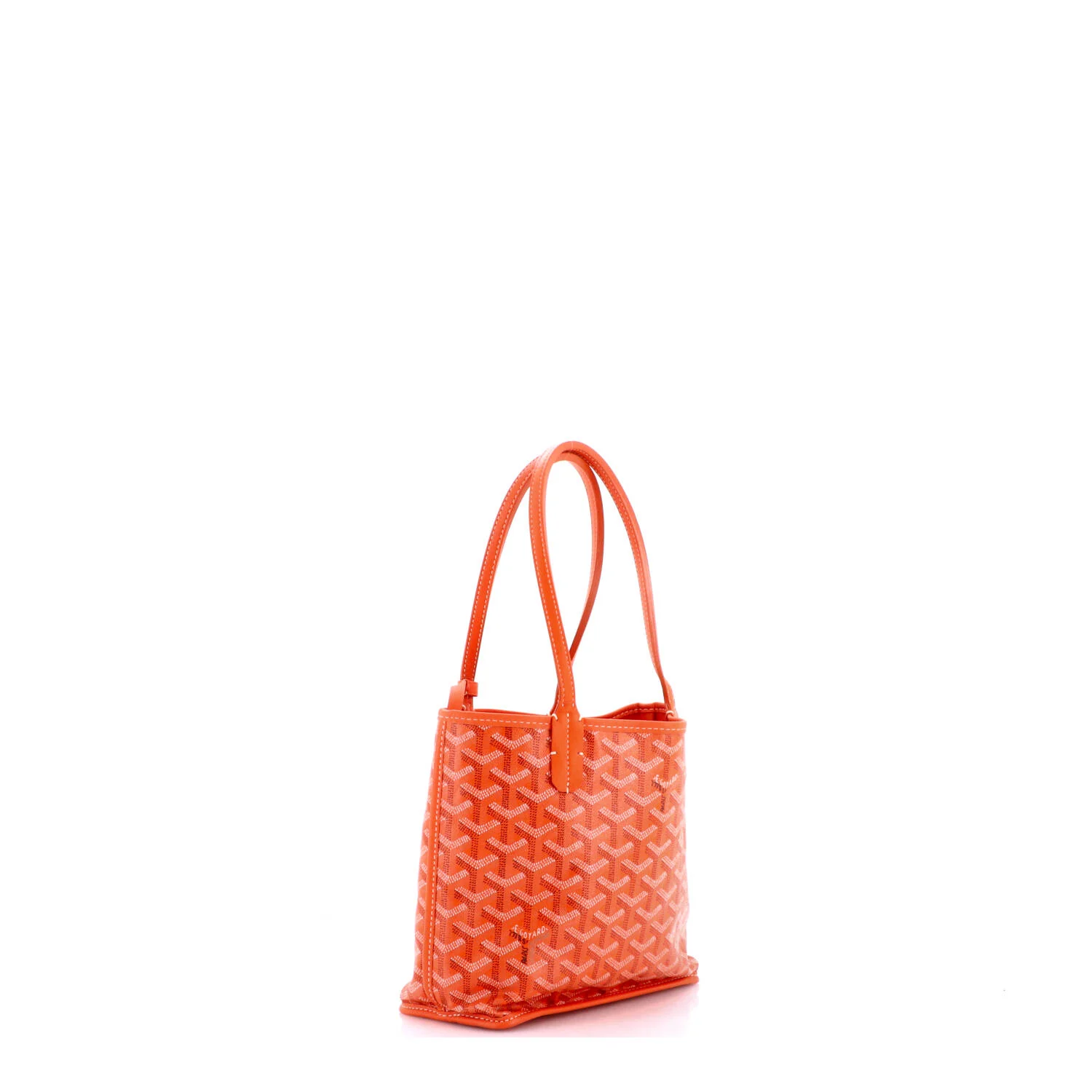 Anjou Reversible Tote Coated Canvas Mini - Image 3