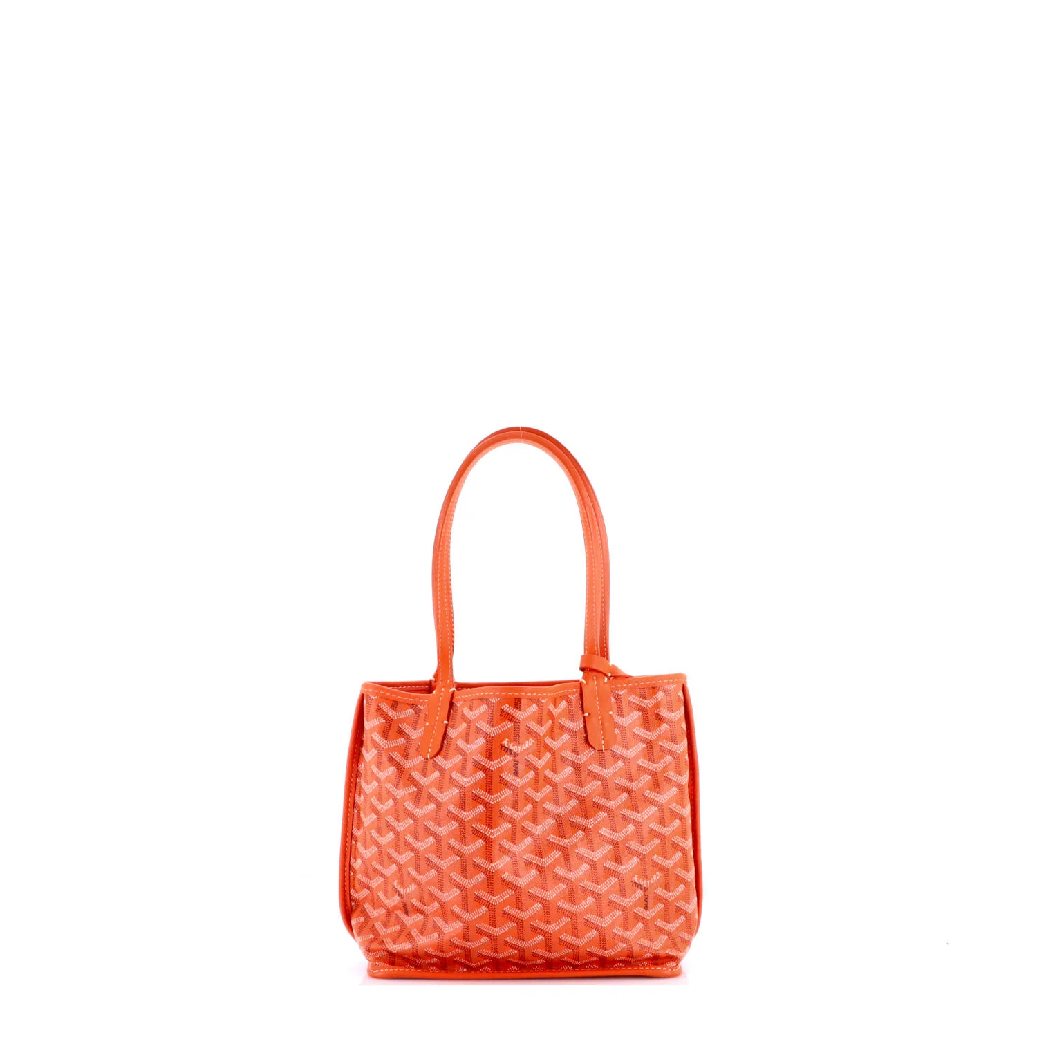 Anjou Reversible Tote Coated Canvas Mini - Image 4