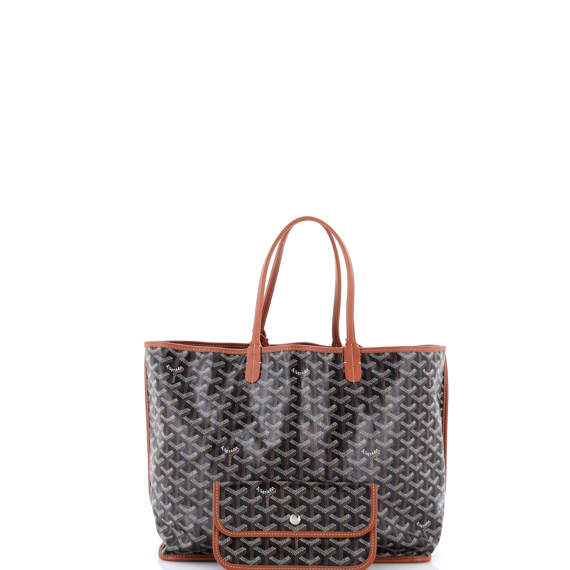 Anjou Reversible Tote Coated Canvas PM - Image 2