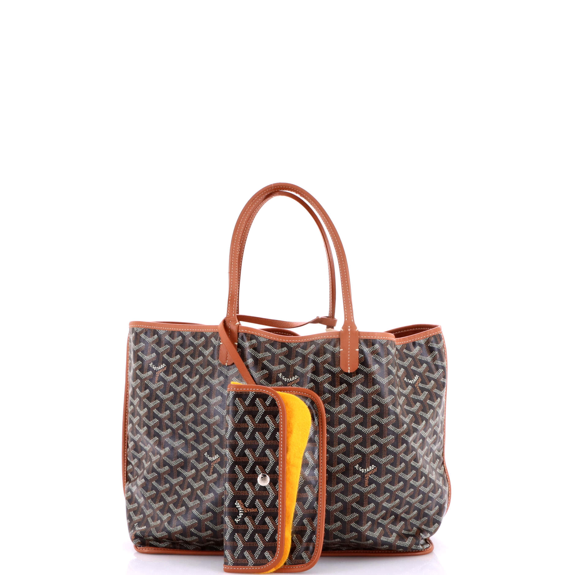 Anjou Reversible Tote Coated Canvas PM - Image 2