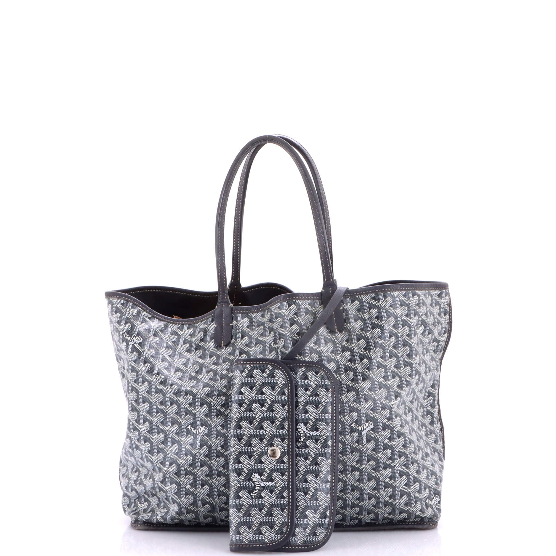 Anjou Reversible Tote Coated Canvas PM - Image 2