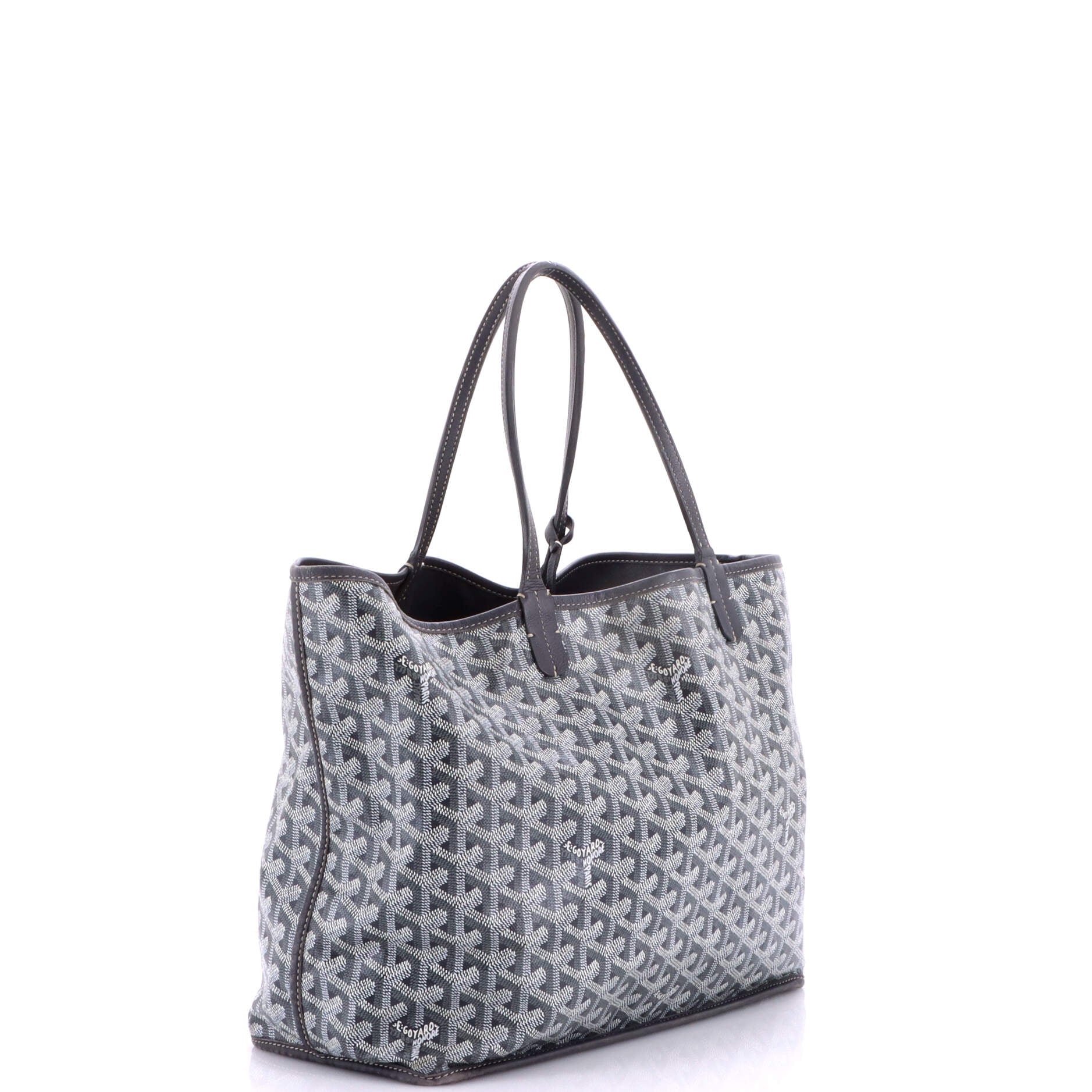 Anjou Reversible Tote Coated Canvas PM - Image 3