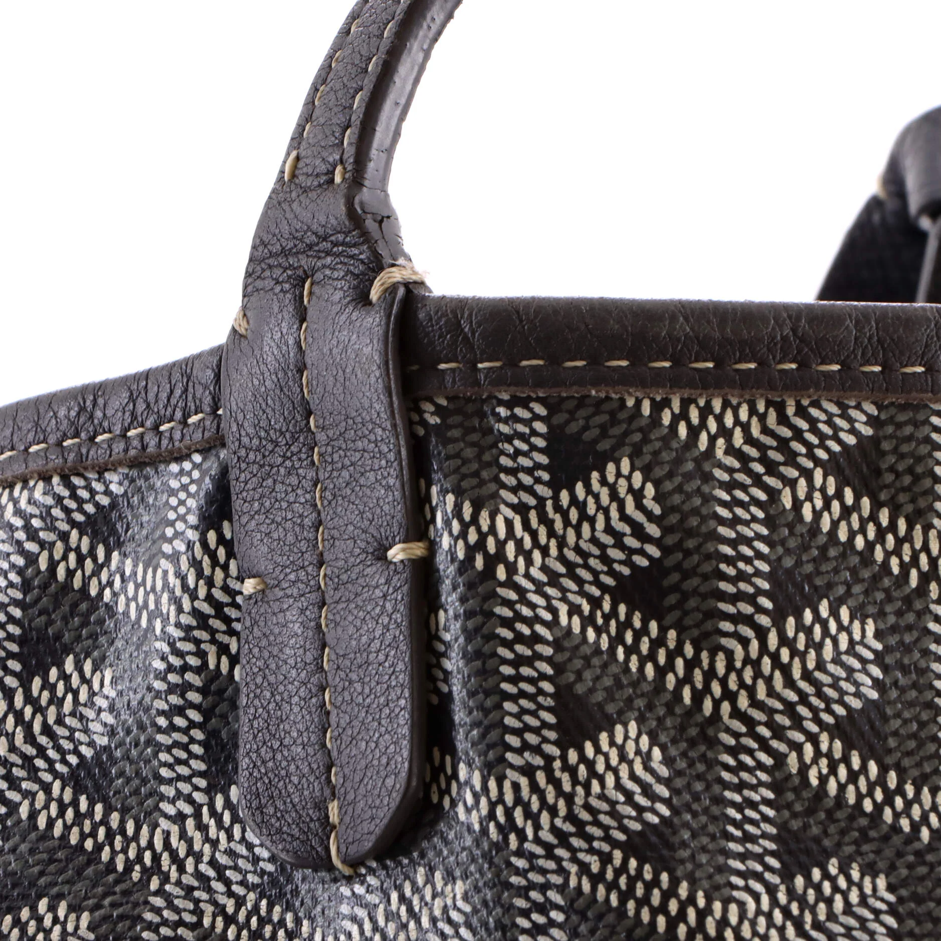 Anjou Reversible Tote Coated Canvas PM - Image 8