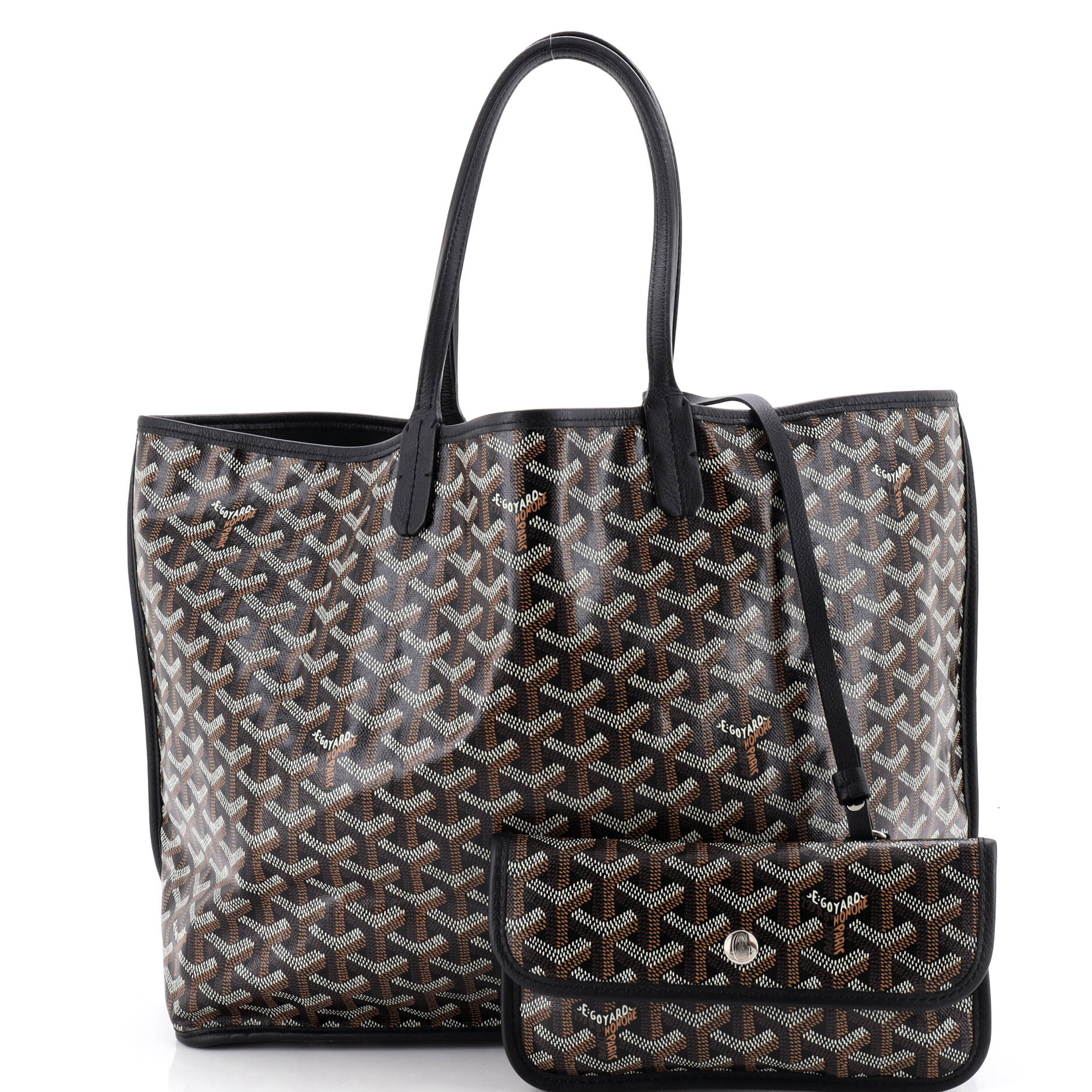 Anjou Reversible Tote Coated Canvas PM - Image 2