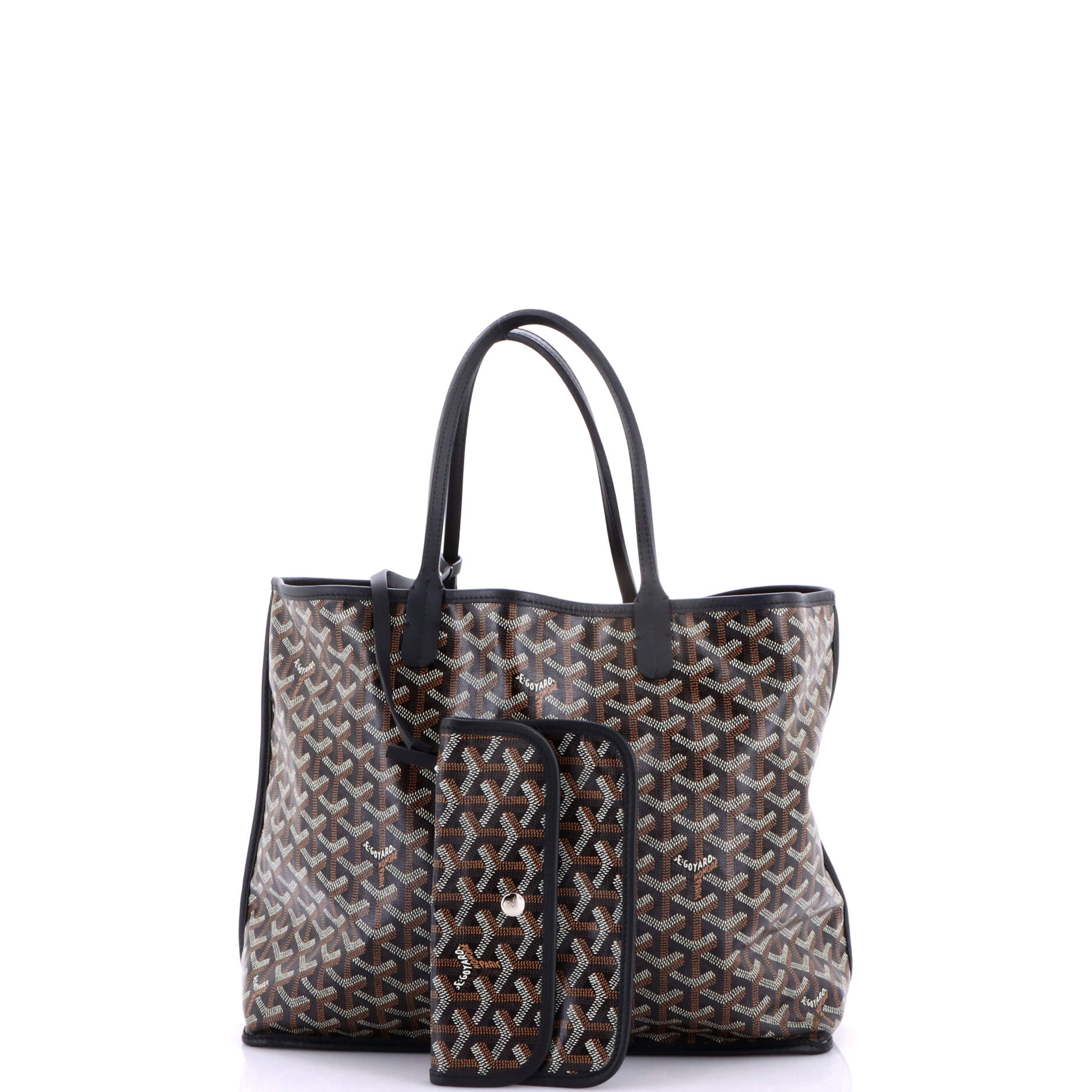 Anjou Reversible Tote Coated Canvas PM - Image 2