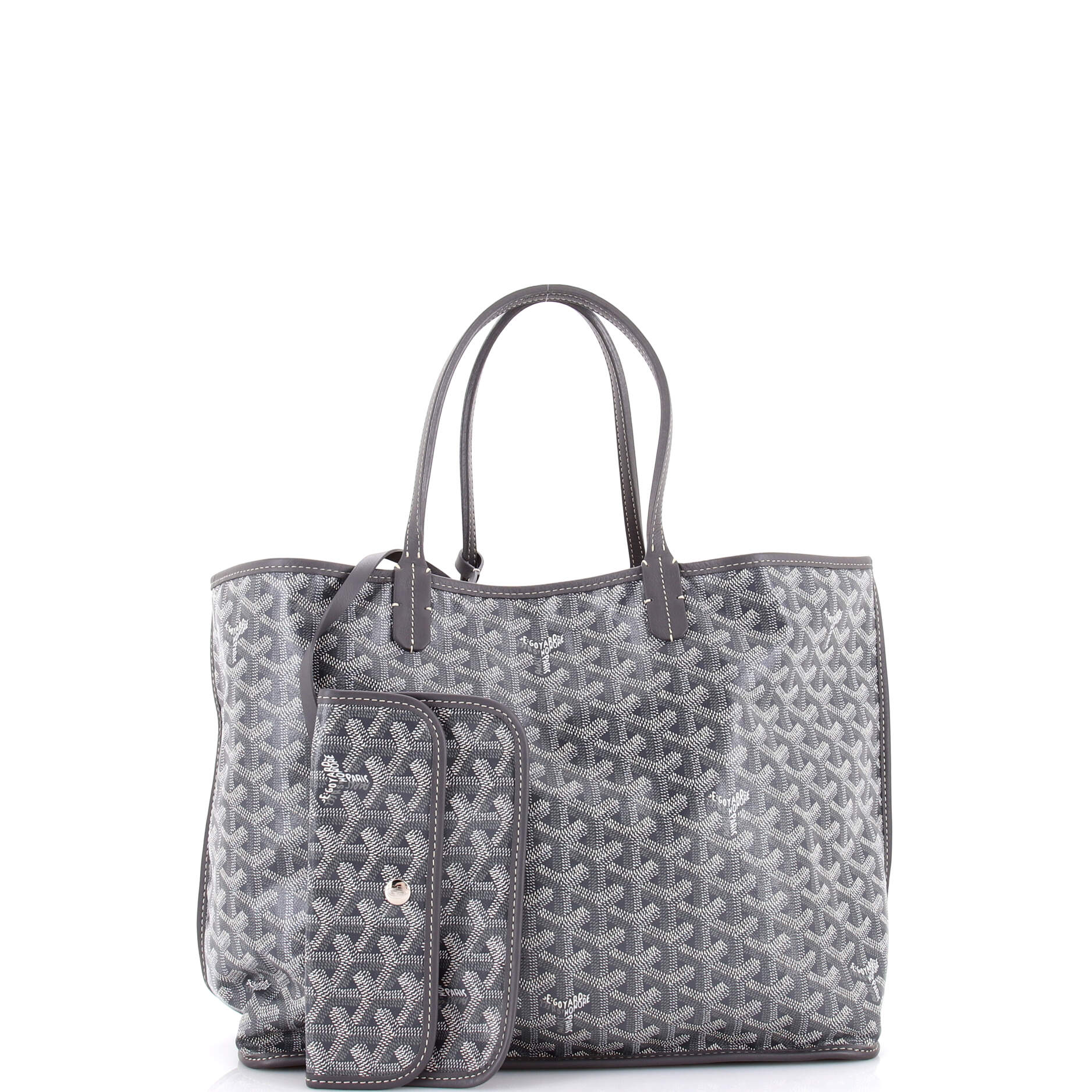 Anjou Reversible Tote Coated Canvas PM - Image 2
