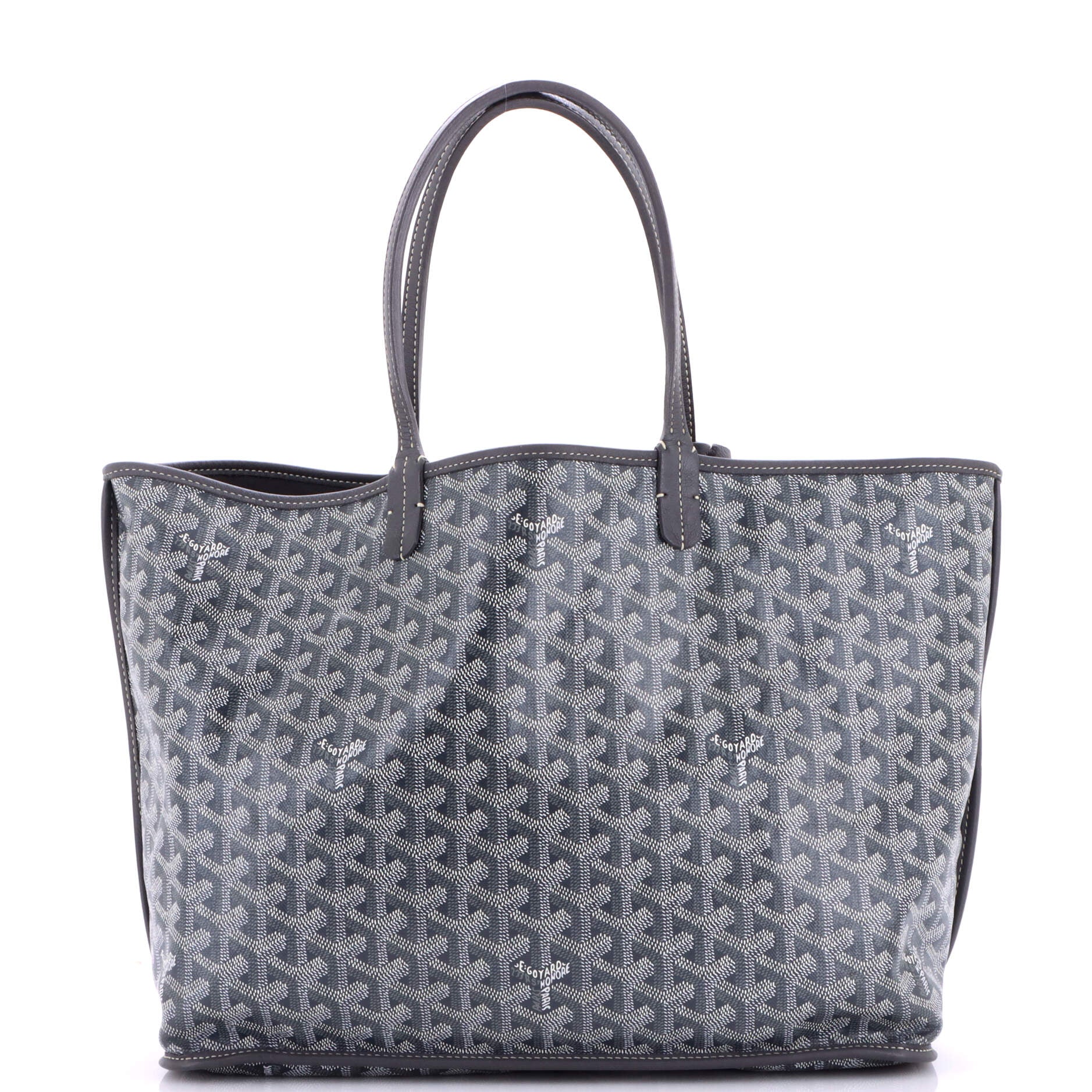 Anjou Reversible Tote Coated Canvas PM