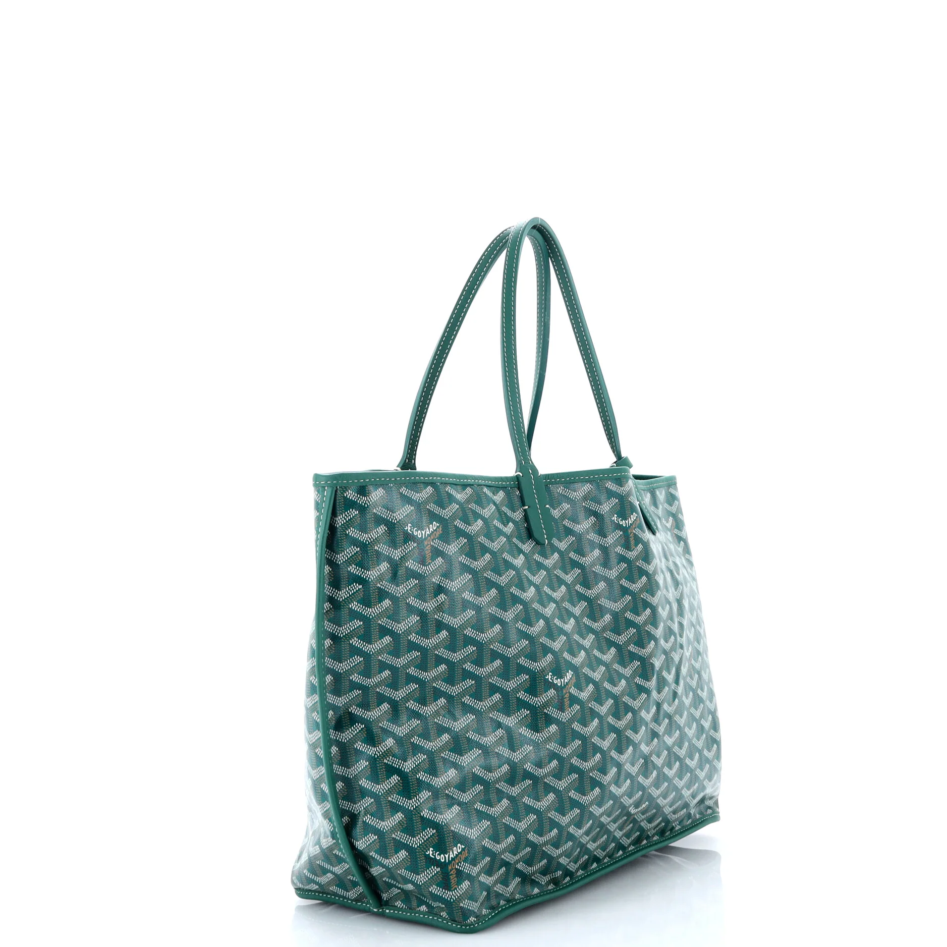 Anjou Reversible Tote Coated Canvas PM - Image 3
