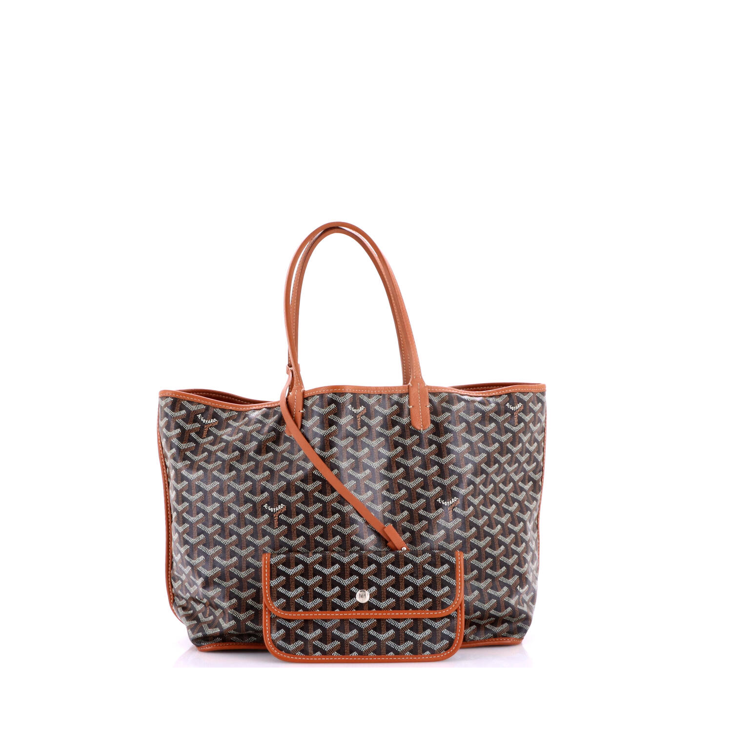 Anjou Reversible Tote Coated Canvas PM - Image 2