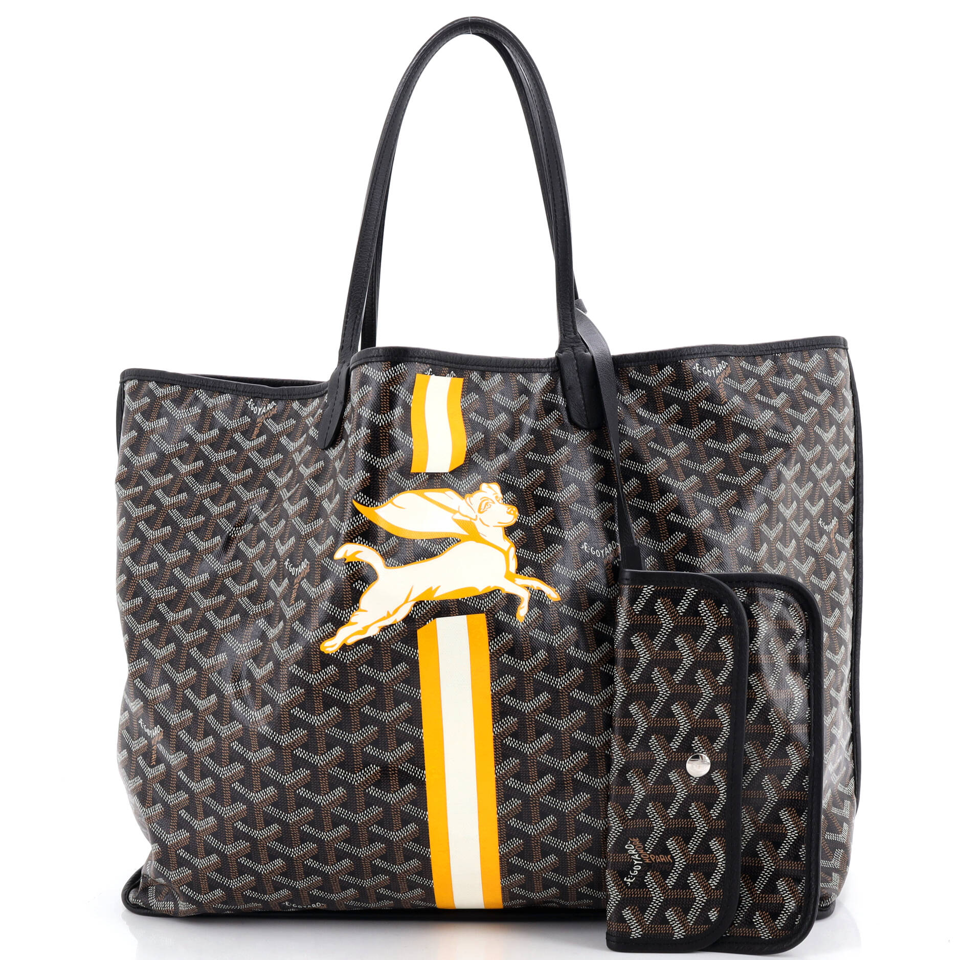 Anjou Reversible Tote Printed Coated Canvas GM - Image 2
