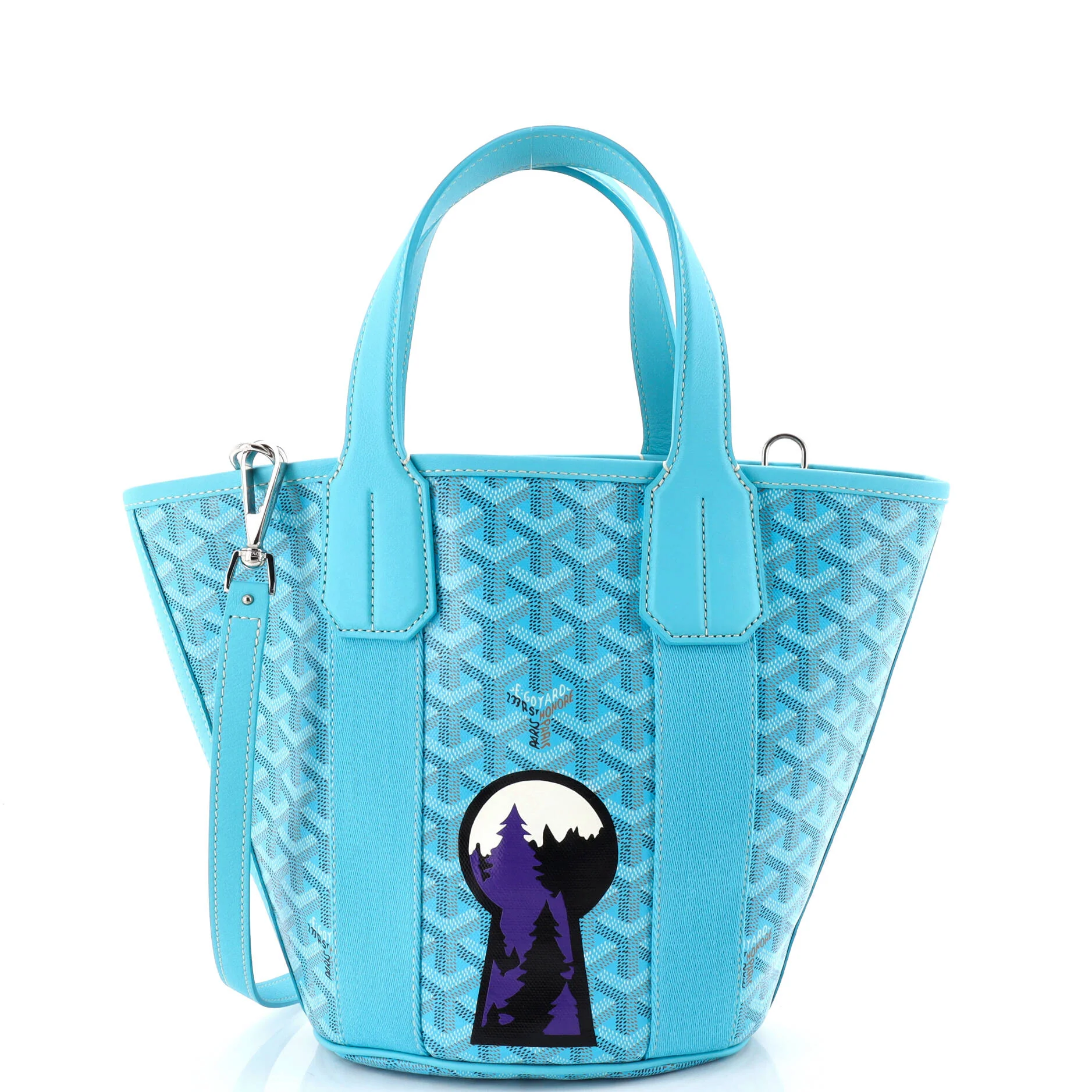 Belharra Tote Printed Coated Canvas PM