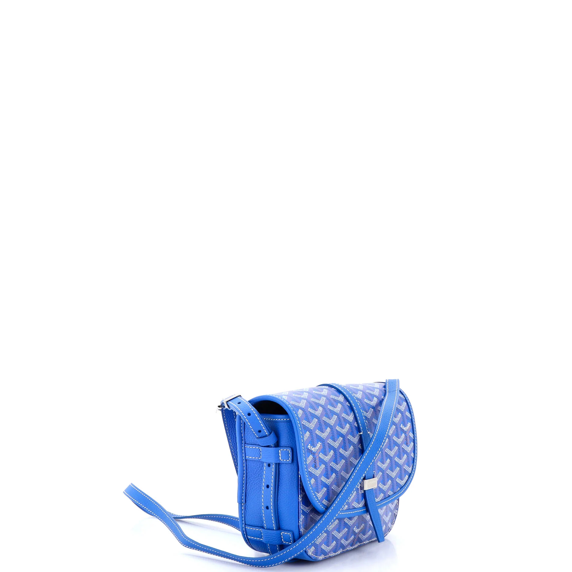 Belvedere III Messenger Bag Coated Canvas with Leather PM - Image 2