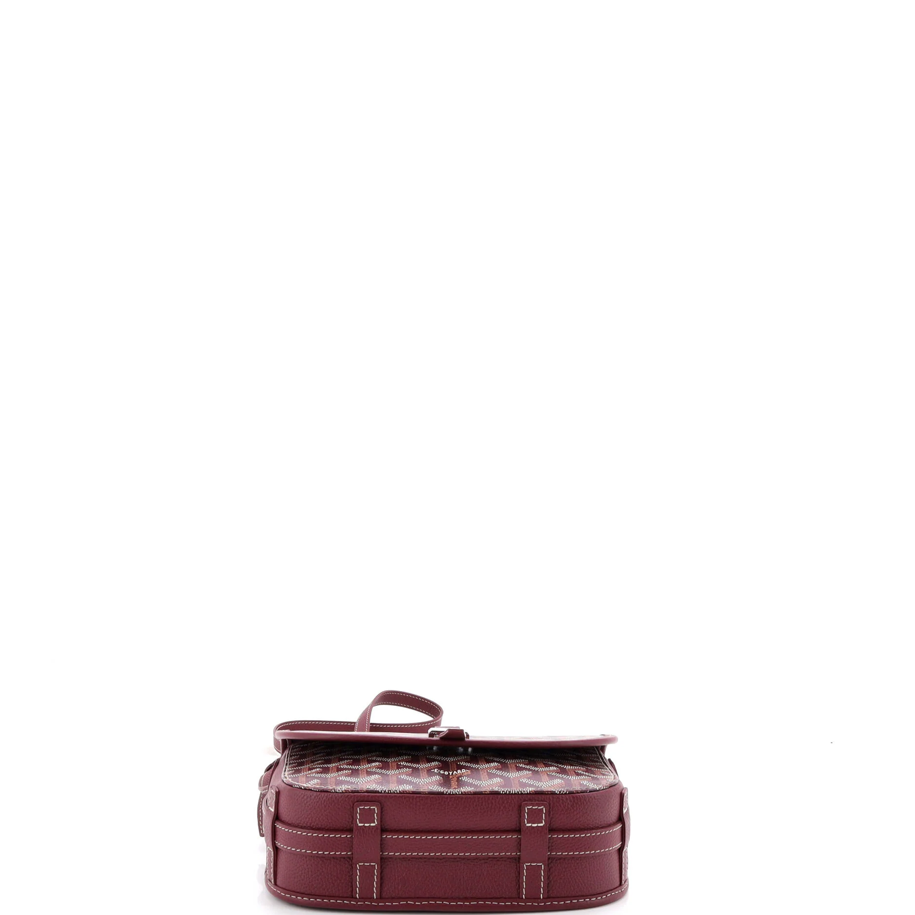 Belvedere III Messenger Bag Coated Canvas with Leather PM - Image 4