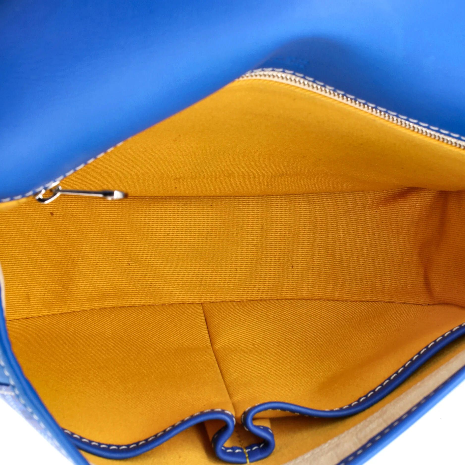 Belvedere Messenger Bag Coated Canvas with Leather PM - Image 7