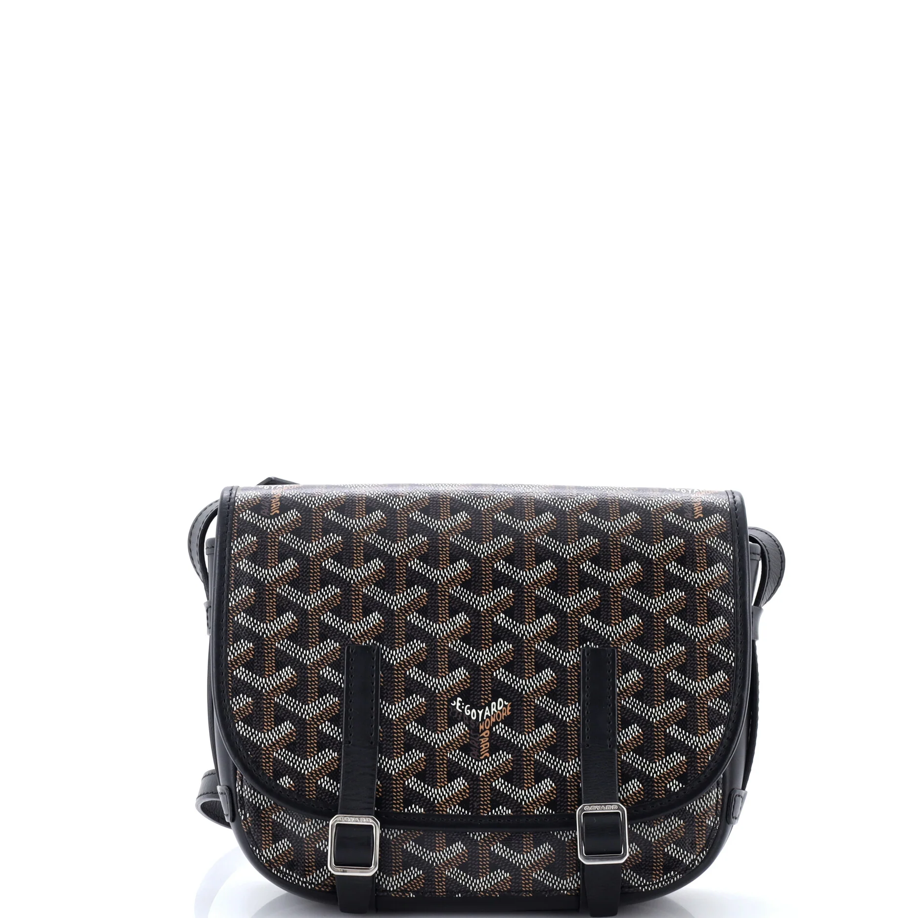 Belvedere Messenger Bag Coated Canvas with Leather PM