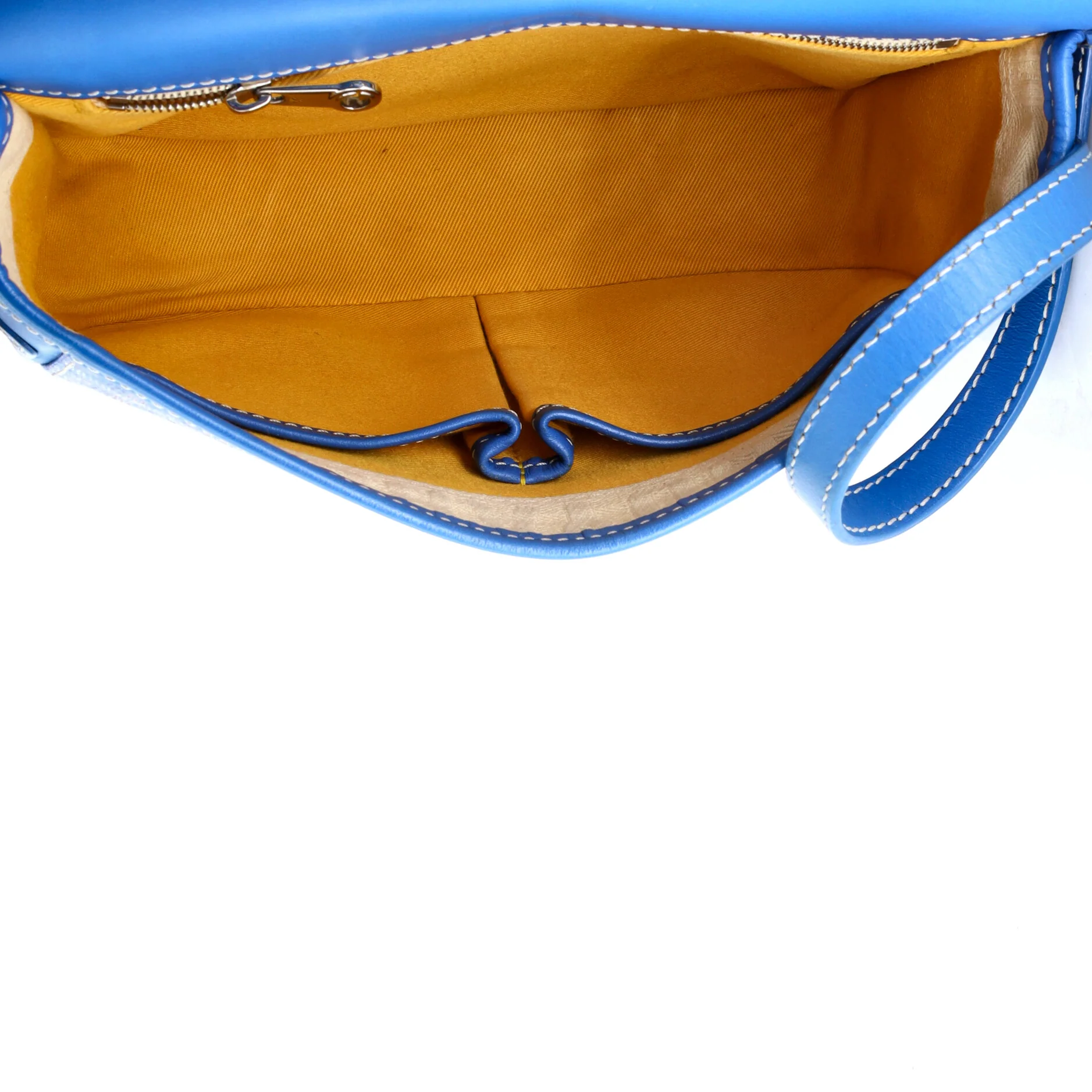 Belvedere Messenger Bag Coated Canvas with Leather PM - Image 5