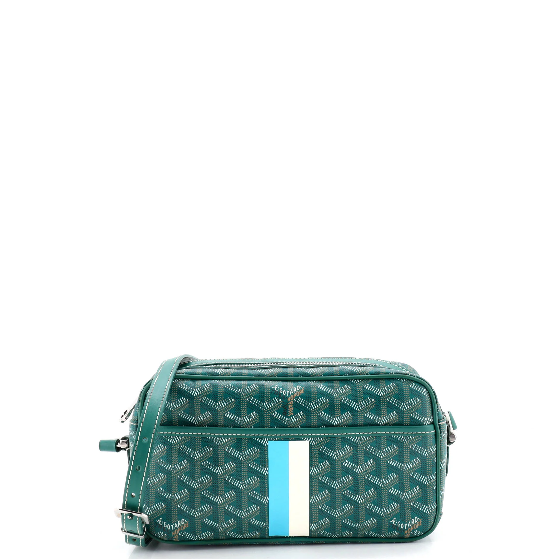 Cap Vert Bag Printed Coated Canvas