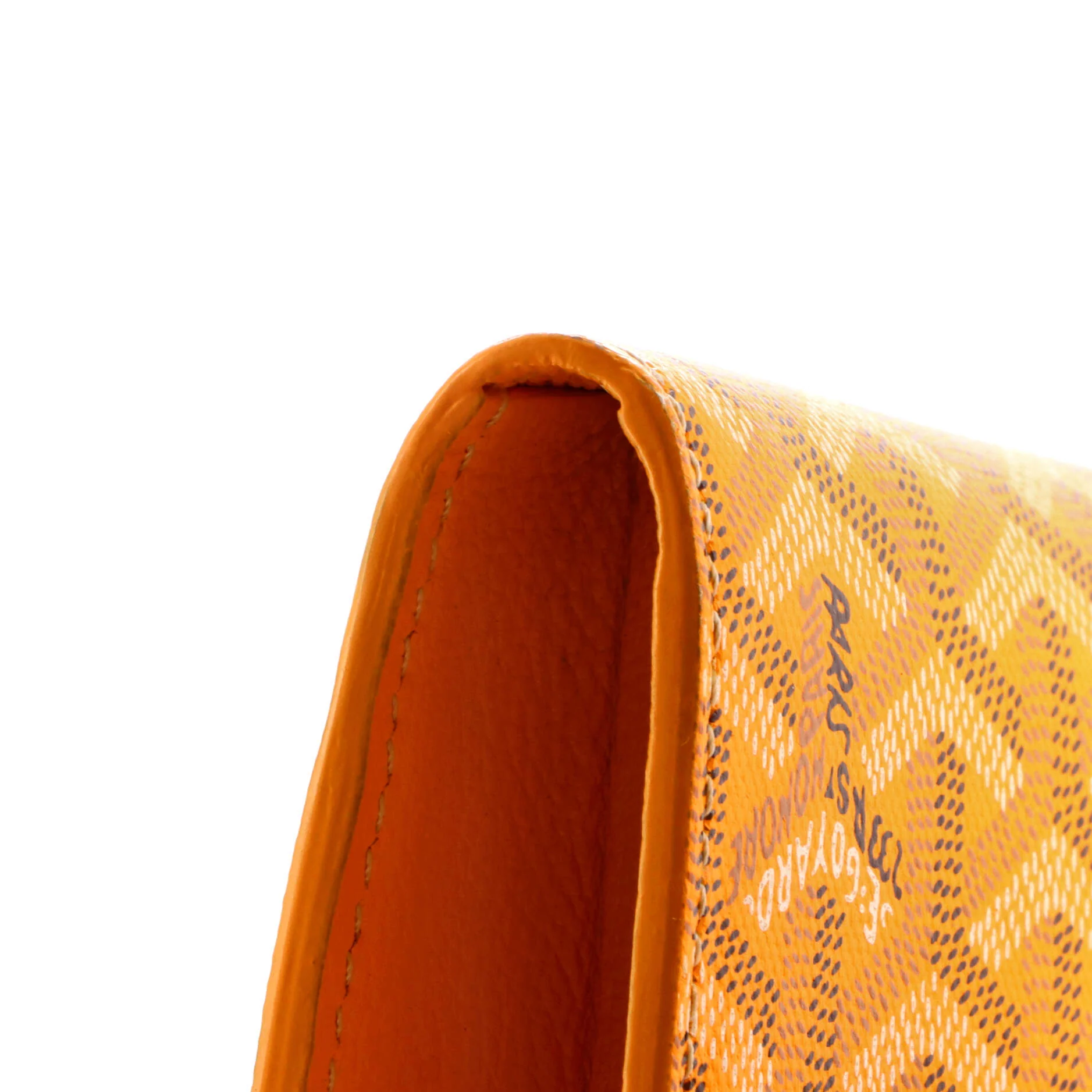 Chypre Wallet on Strap Coated Canvas with Leather - Image 6