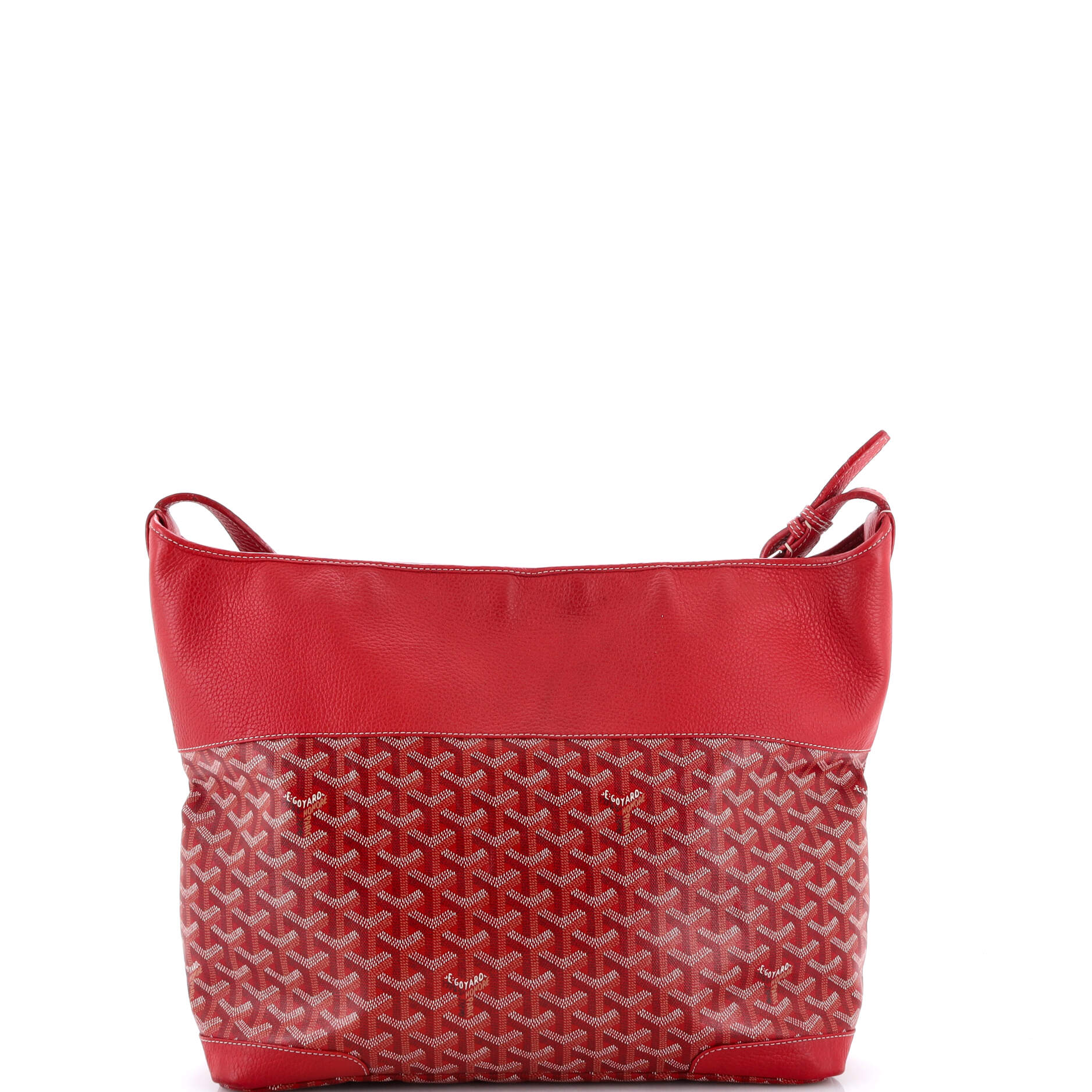 Grenadine Hobo Coated Canvas with Leather - Image 3