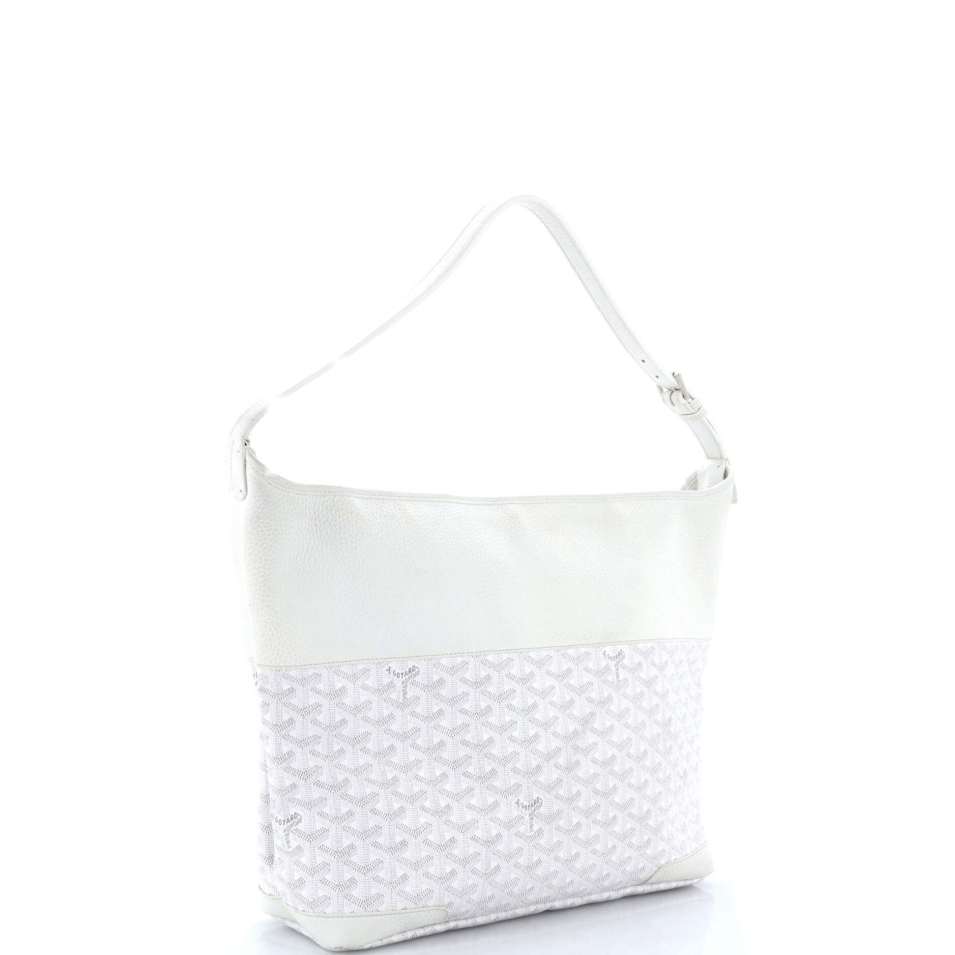 Grenadine Hobo Coated Canvas with Leather - Image 2