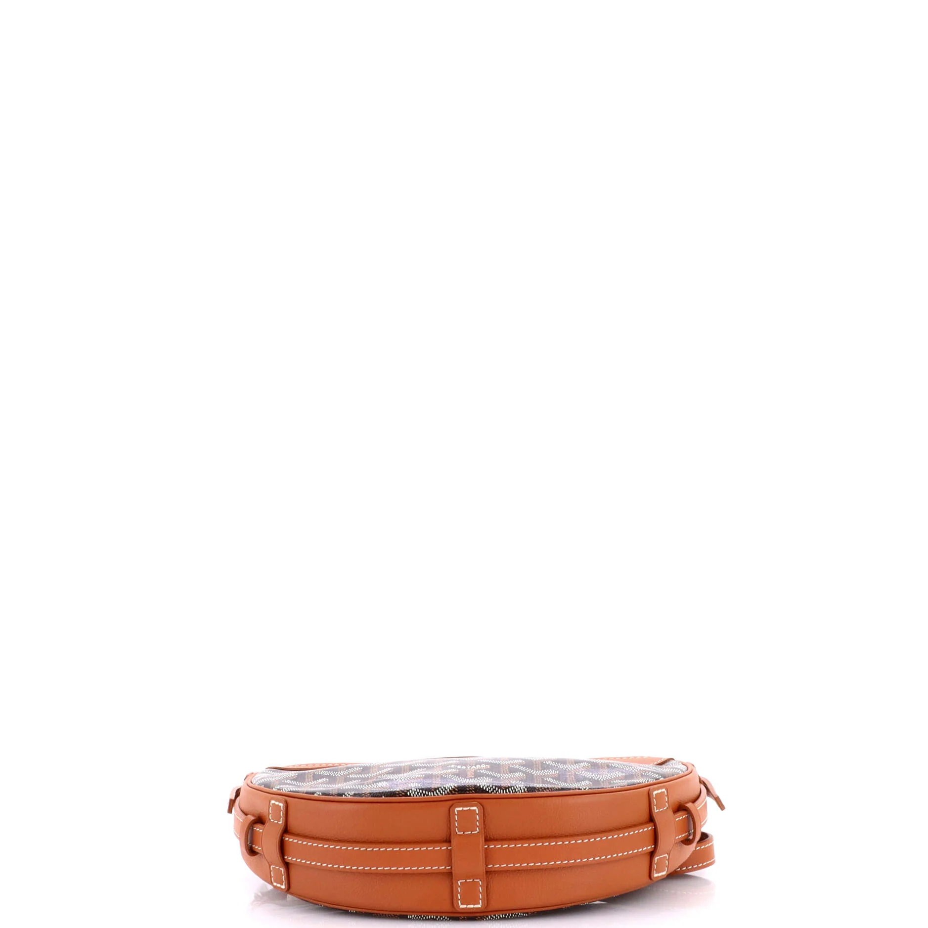 Hirondelle Shoulder Bag Coated Canvas and Leather - Image 4